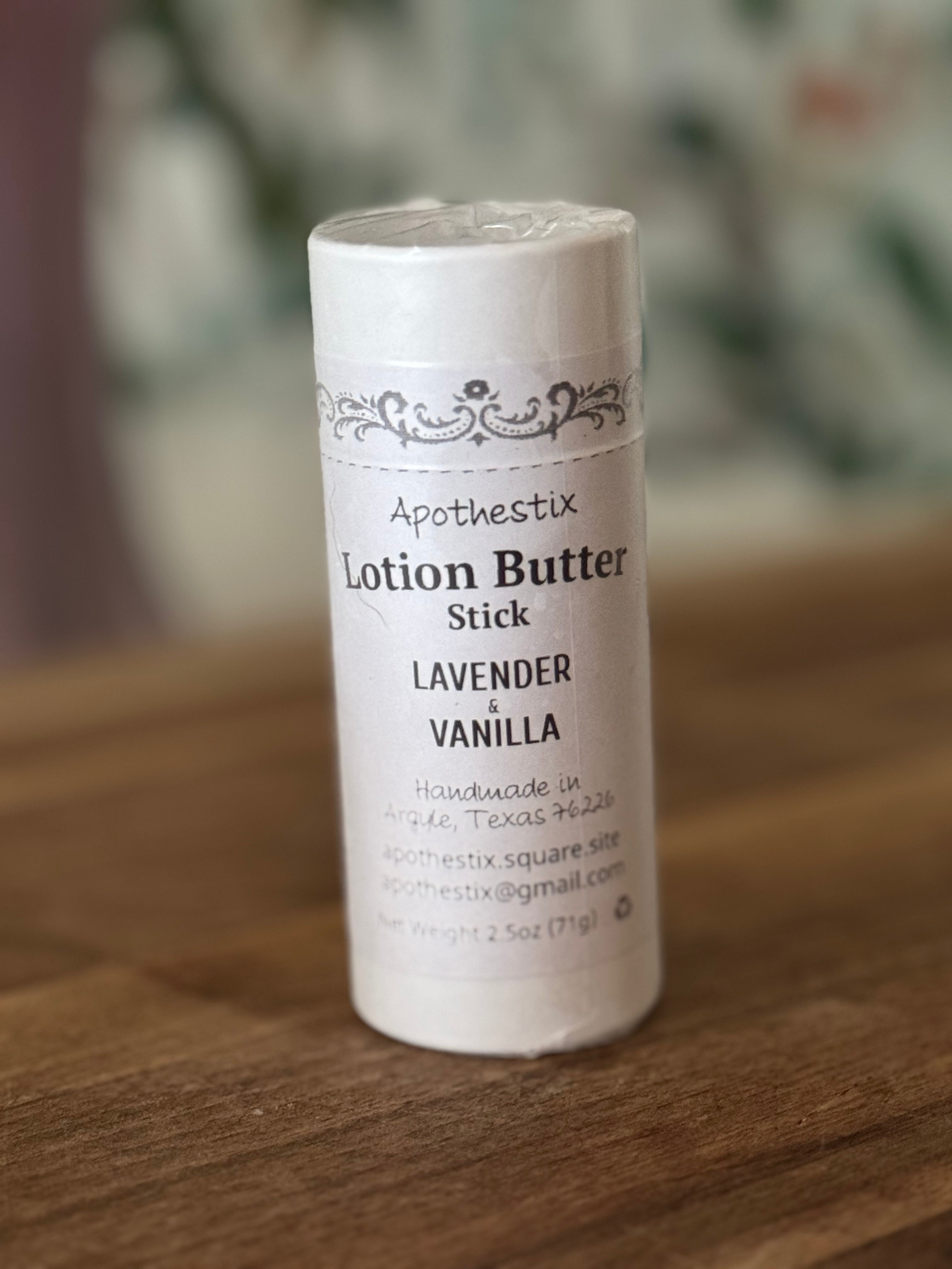 Plant-Based Lotion Butter Stick (Choose Scent)