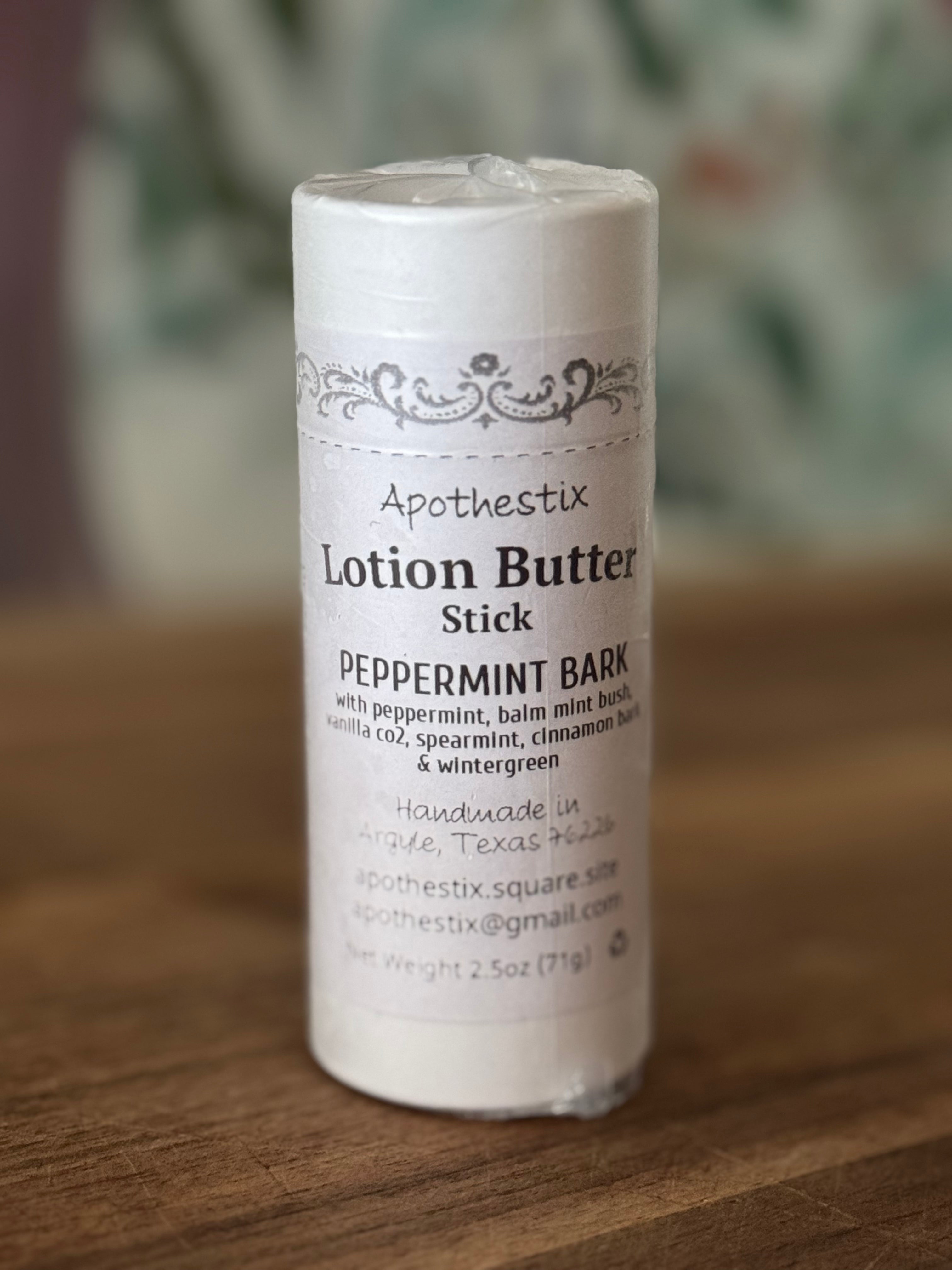 Plant-Based Lotion Butter Stick (Choose Scent)
