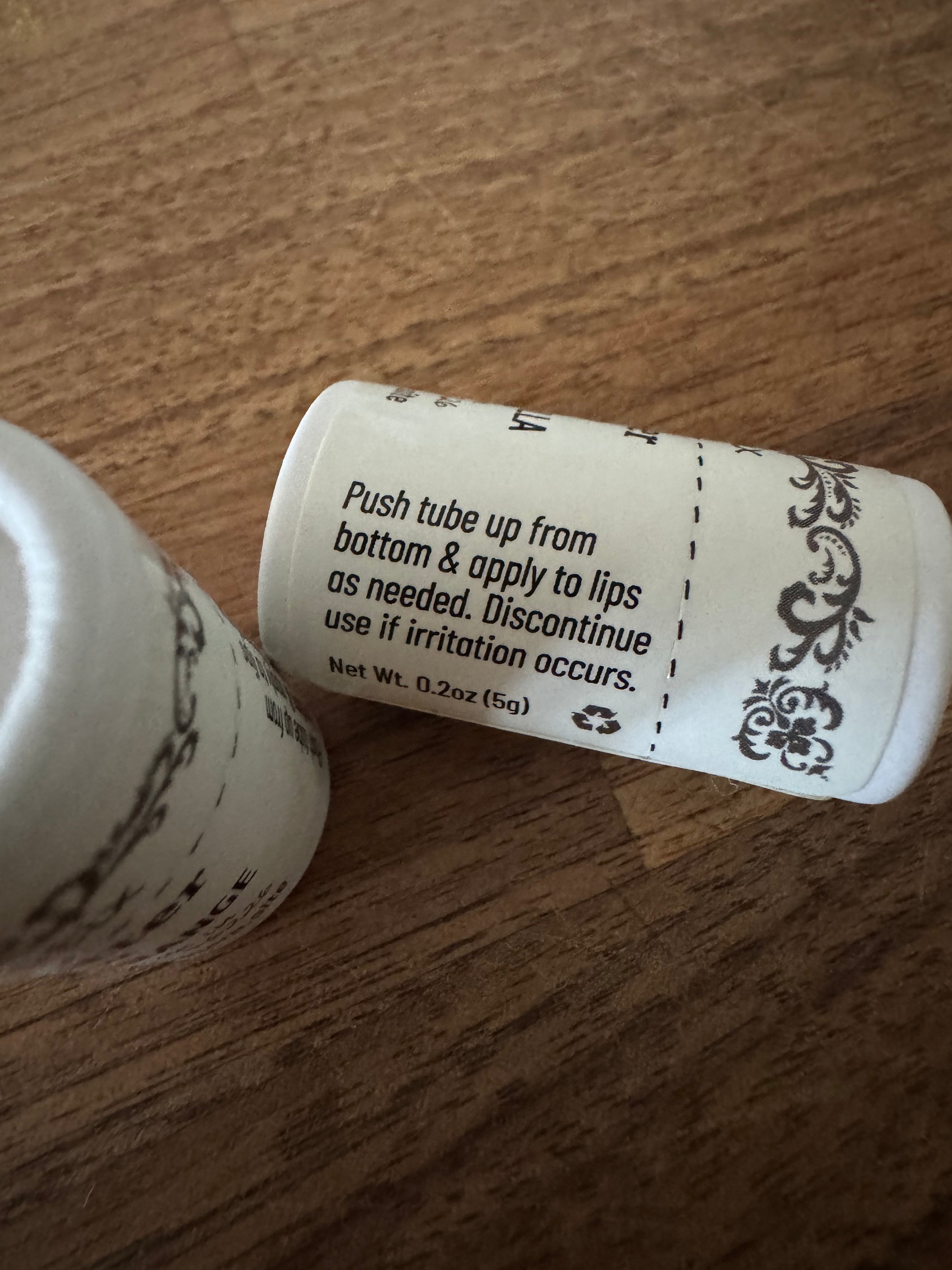 Natural Lip Butter Balm (Choose Scent)