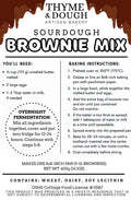 Sourdough Brownie Mix