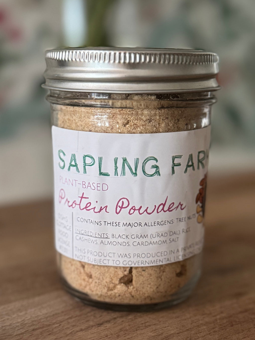 Plant-Based Protein Powder (Pint Jar)