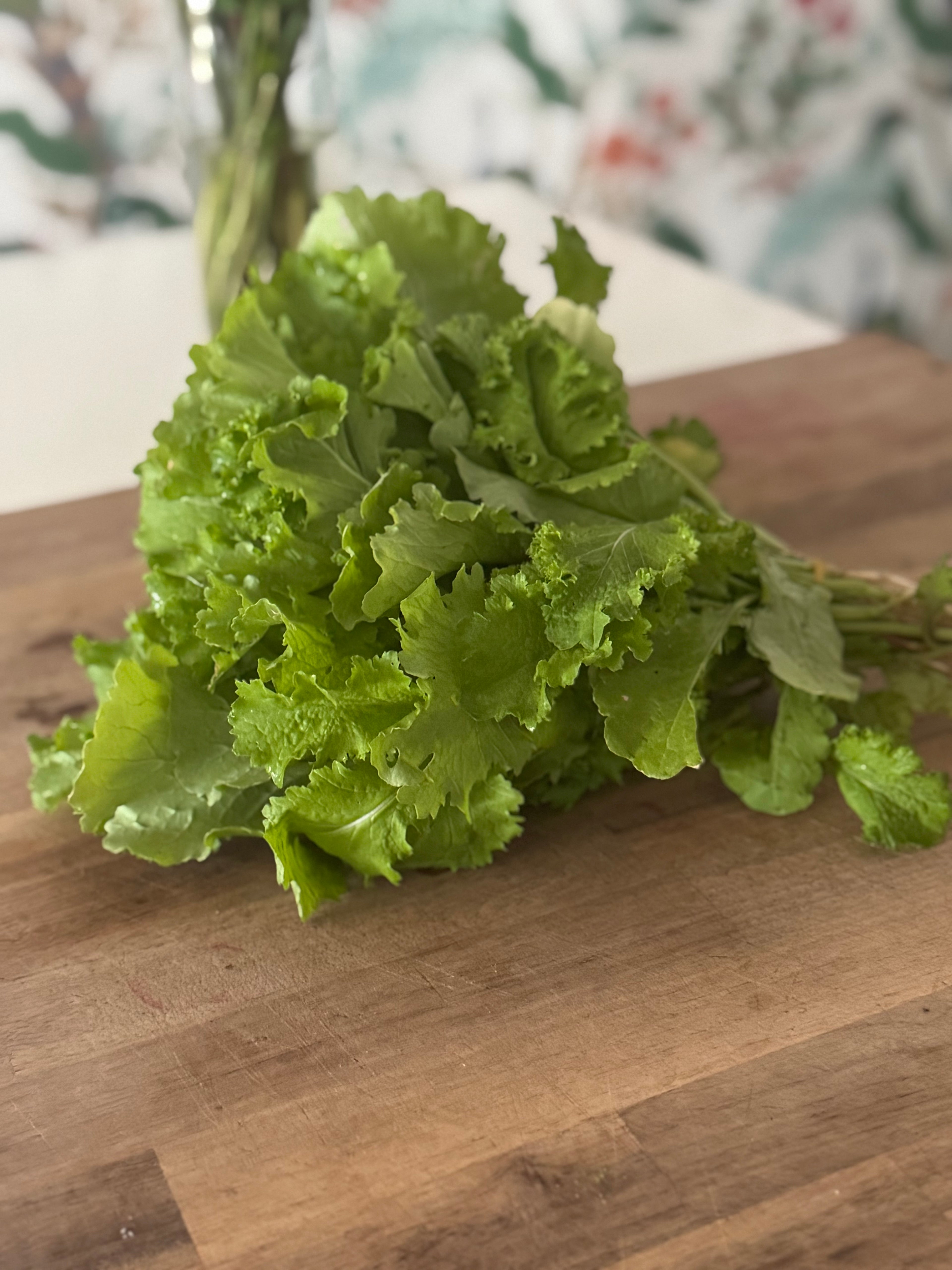 Certified Organic Mustard Greens (Tender Bunch)