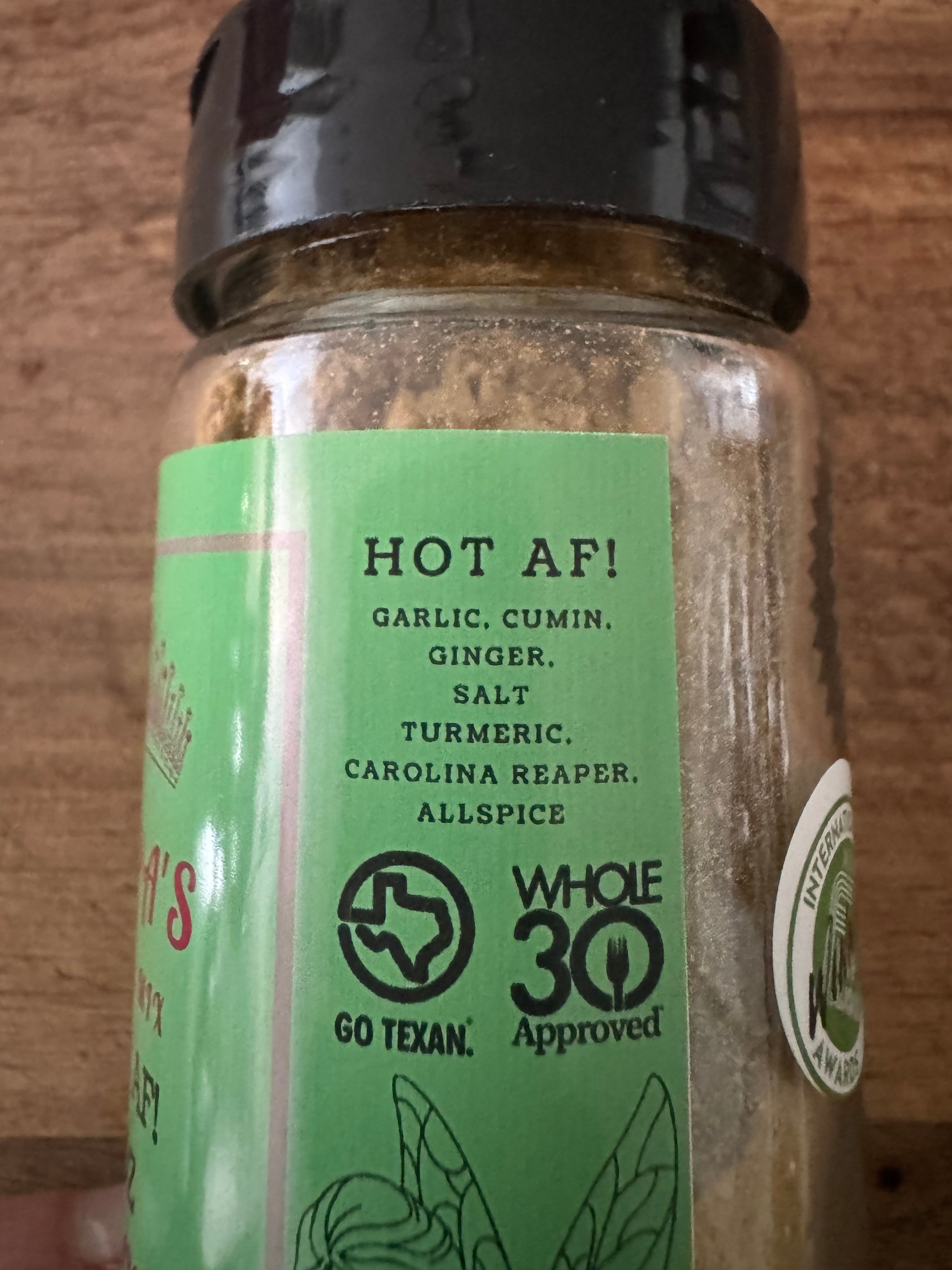 Vespa's 7 Spice Mix – Hot AF! (2oz or 4oz)