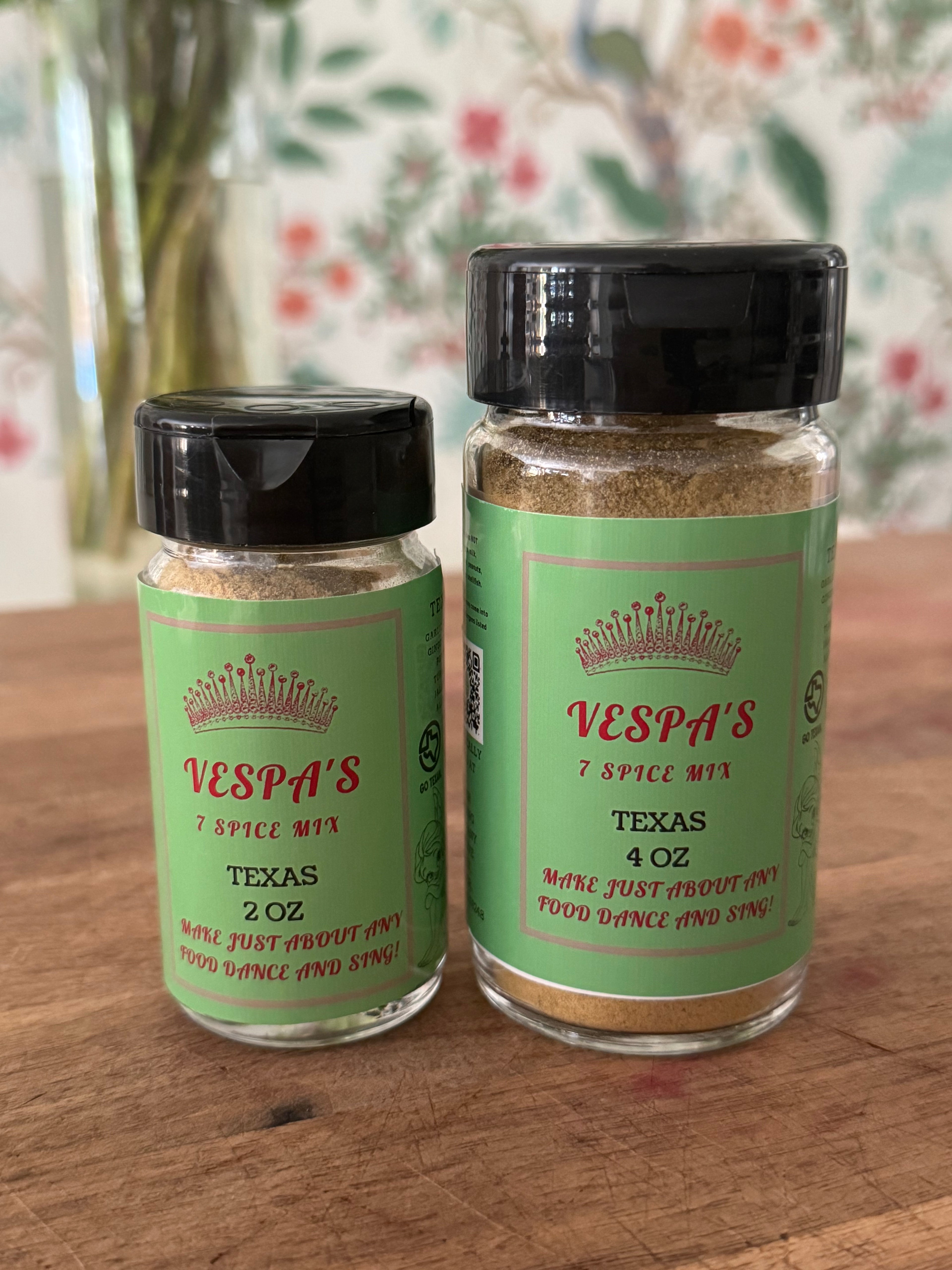 Vespa's 7 Spice Mix – Texas (2oz or 4oz)