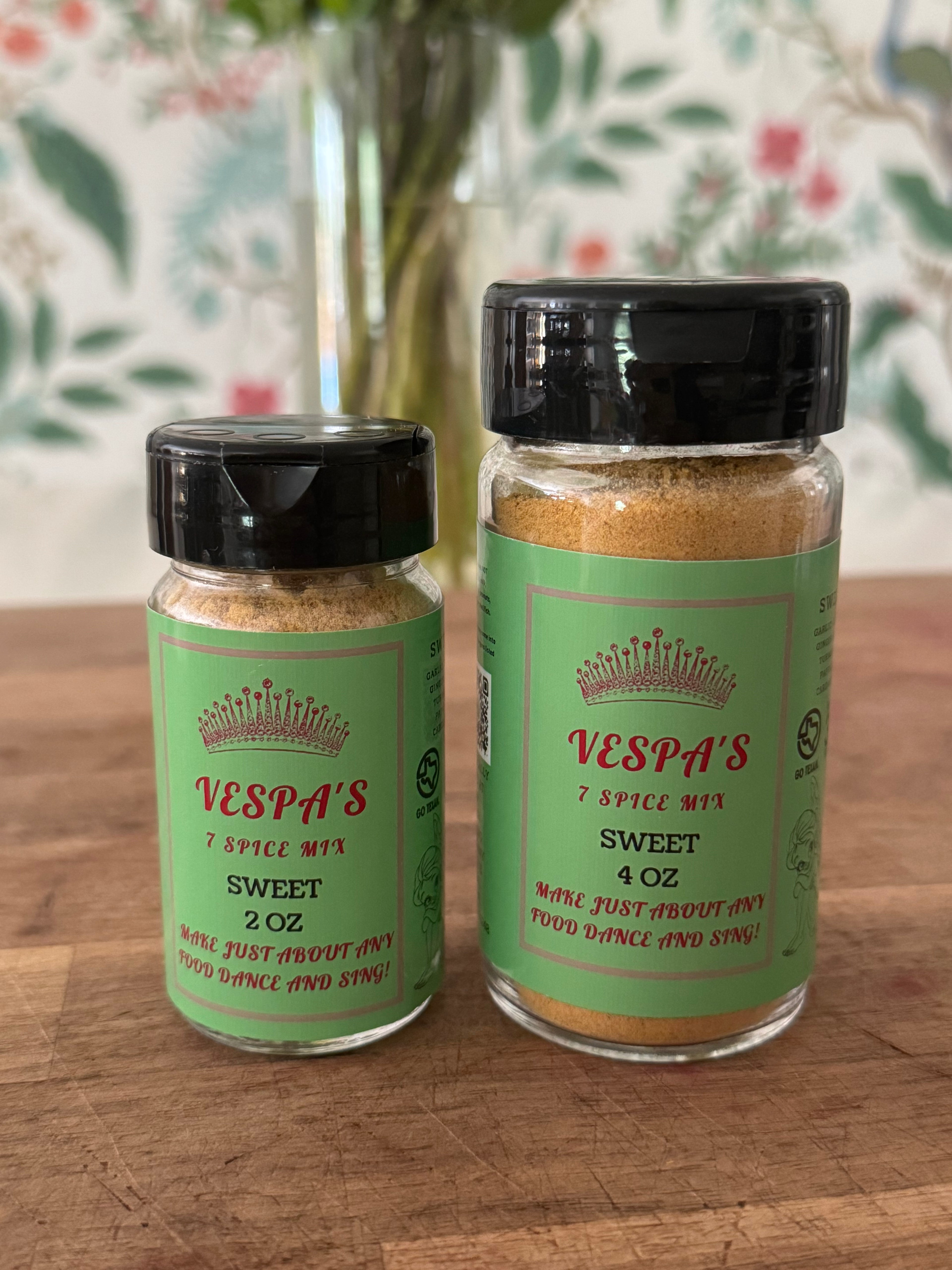 Vespa's 7 Spice Mix – Sweet (2oz or 4oz)