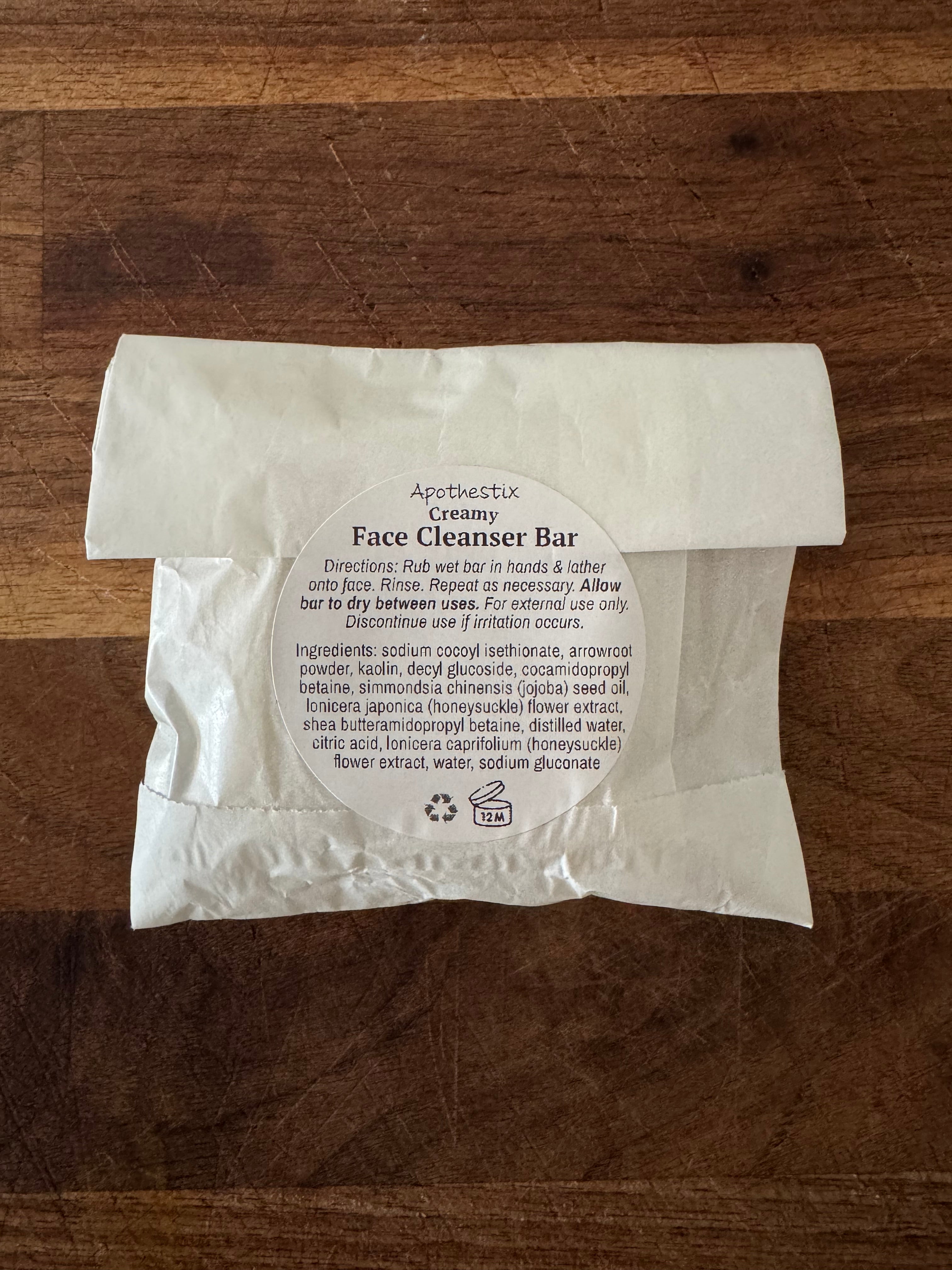 Creamy Face Cleanser Bar