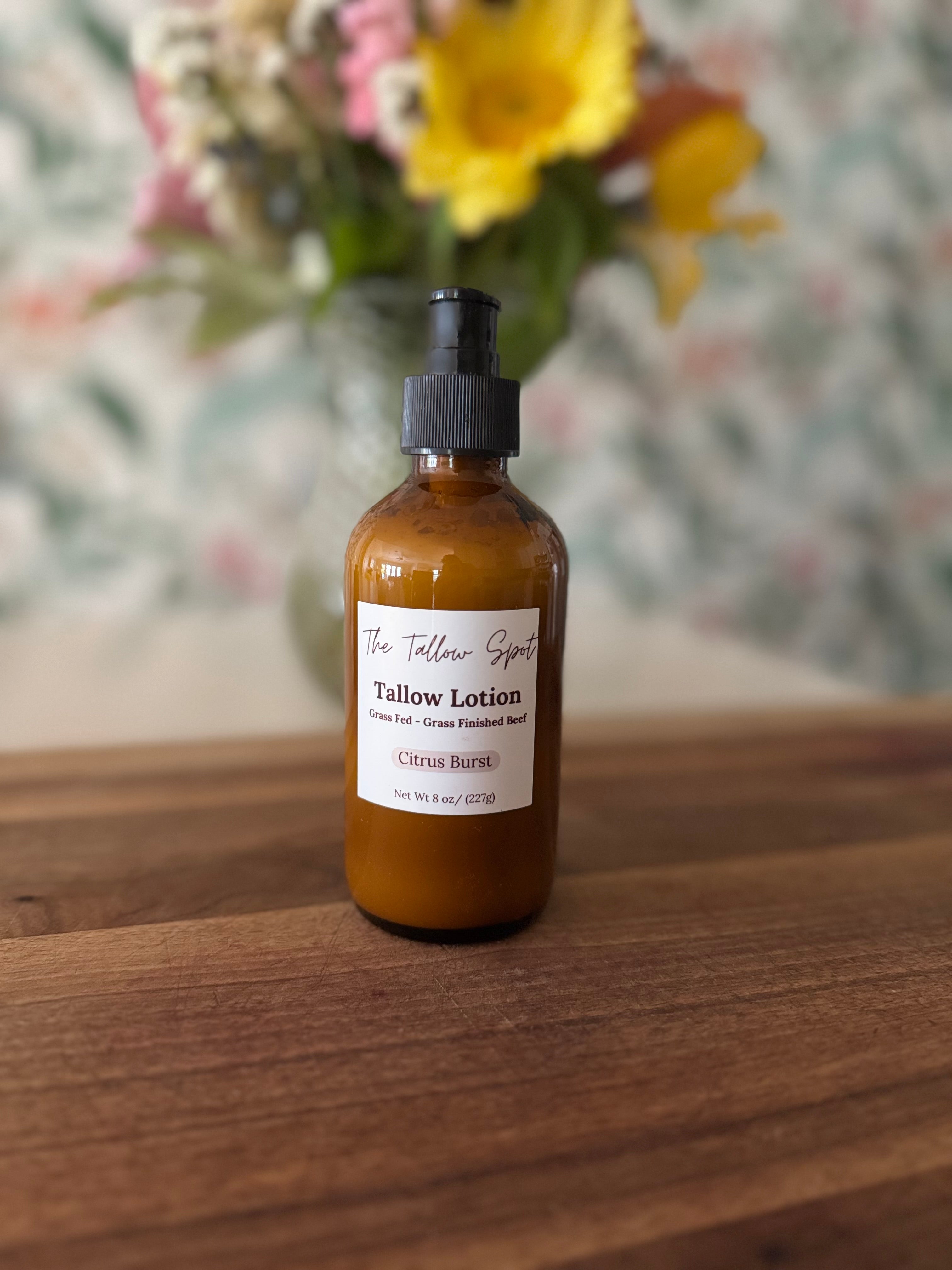 Citrus Burst Tallow Lotion