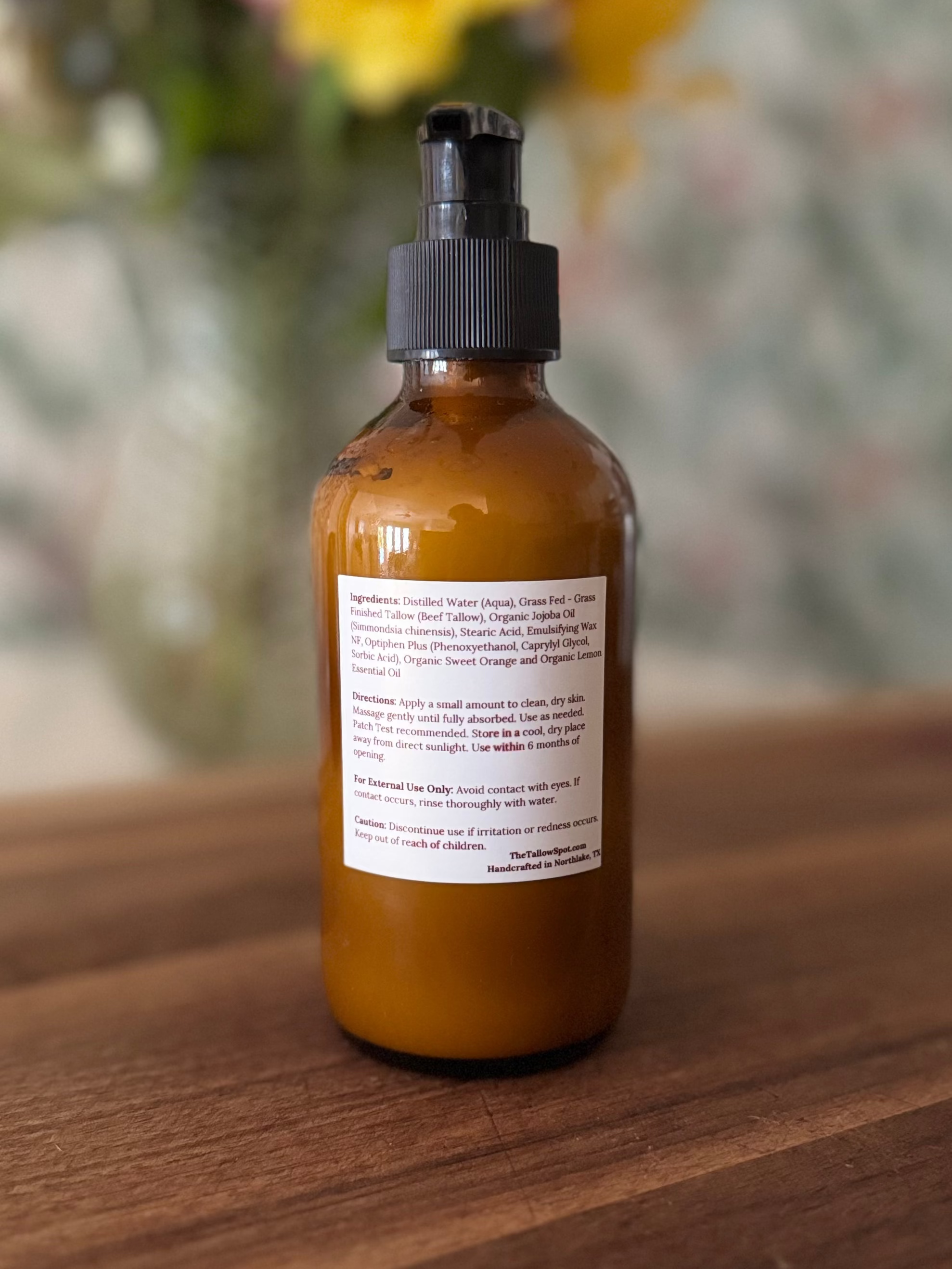 Citrus Burst Tallow Lotion