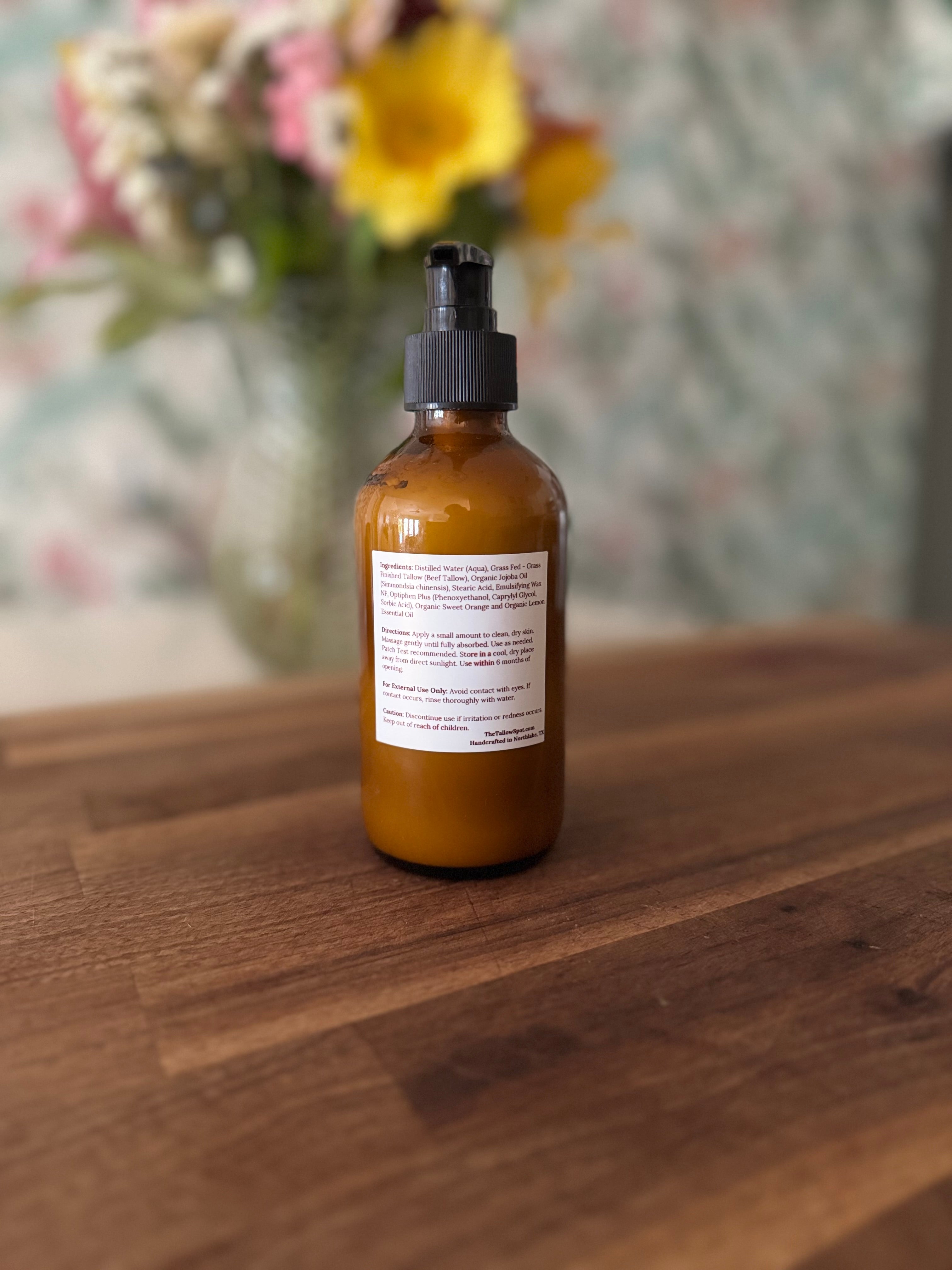 Citrus Burst Tallow Lotion