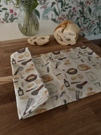 Beeswax Bread Bag (Kitchen Theme)