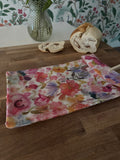 Beeswax Bread Bag (Pink Floral)