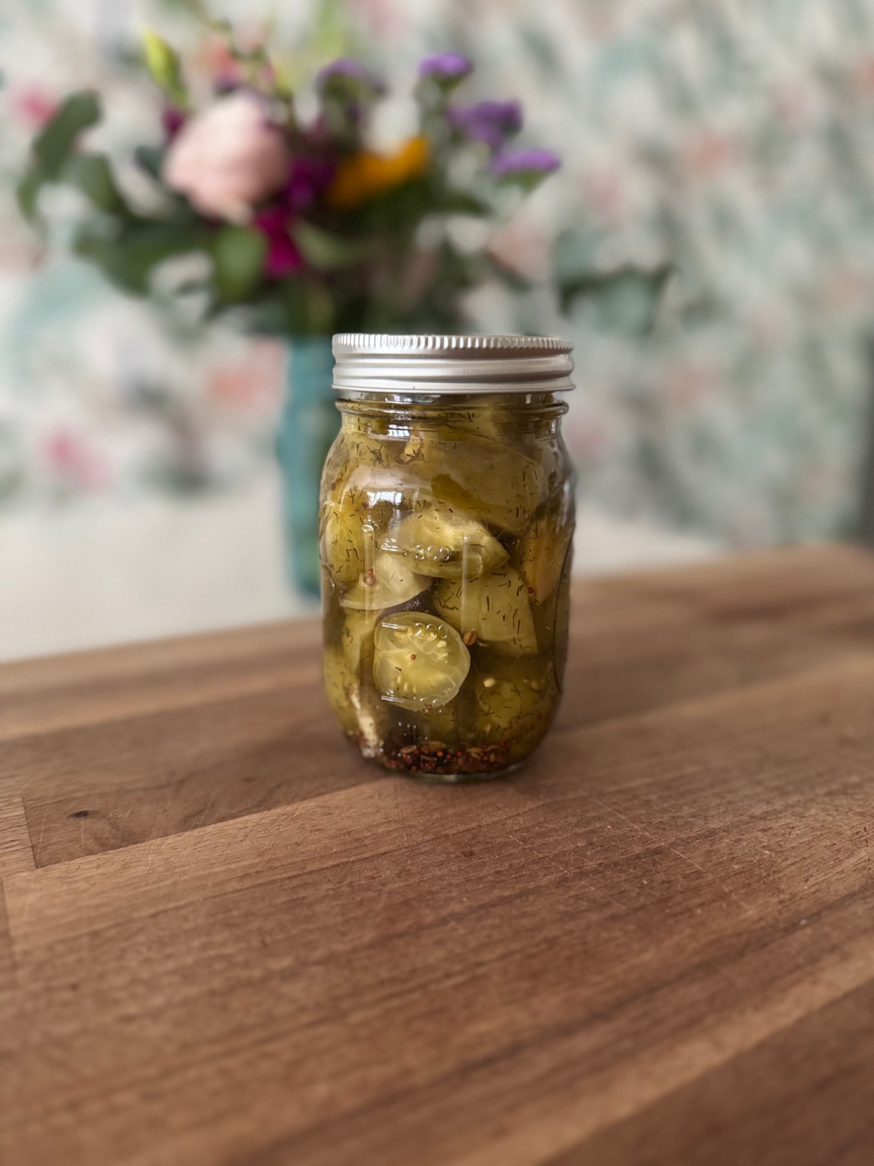 Pickled Green Tomatoes