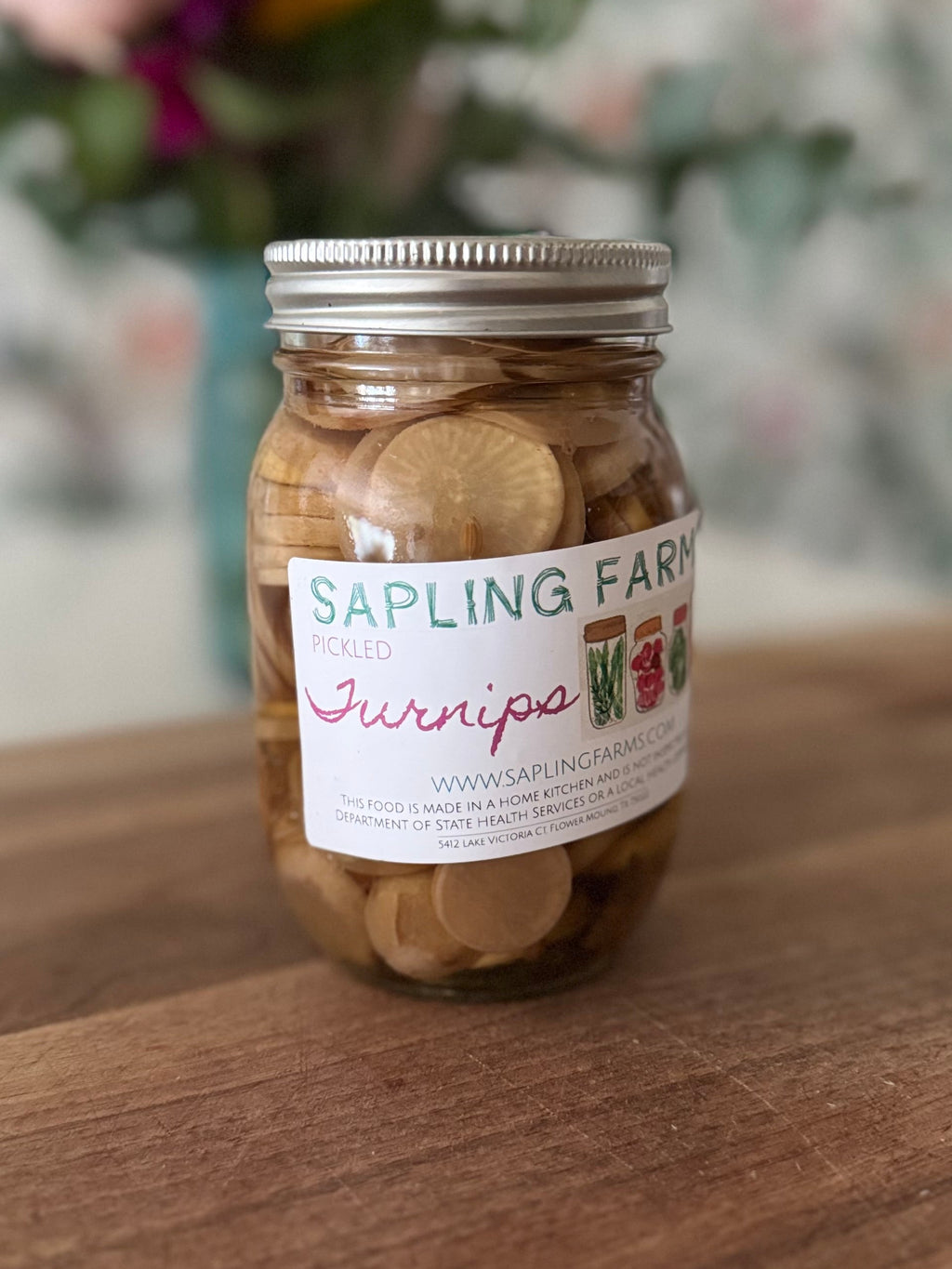 Pickled Turnips