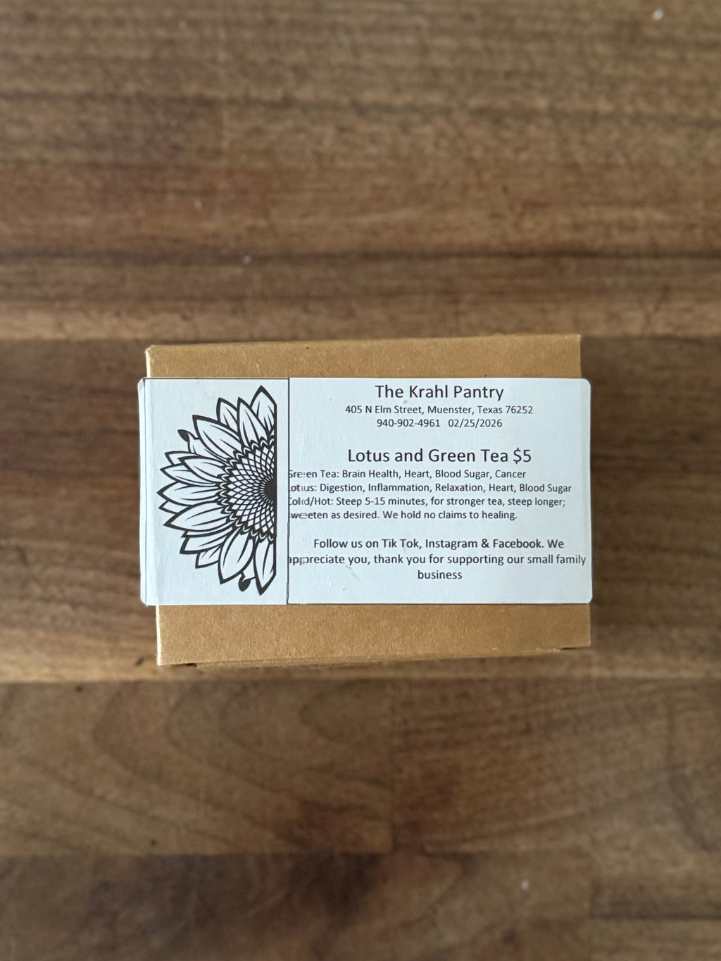 Lotus and Green Tea