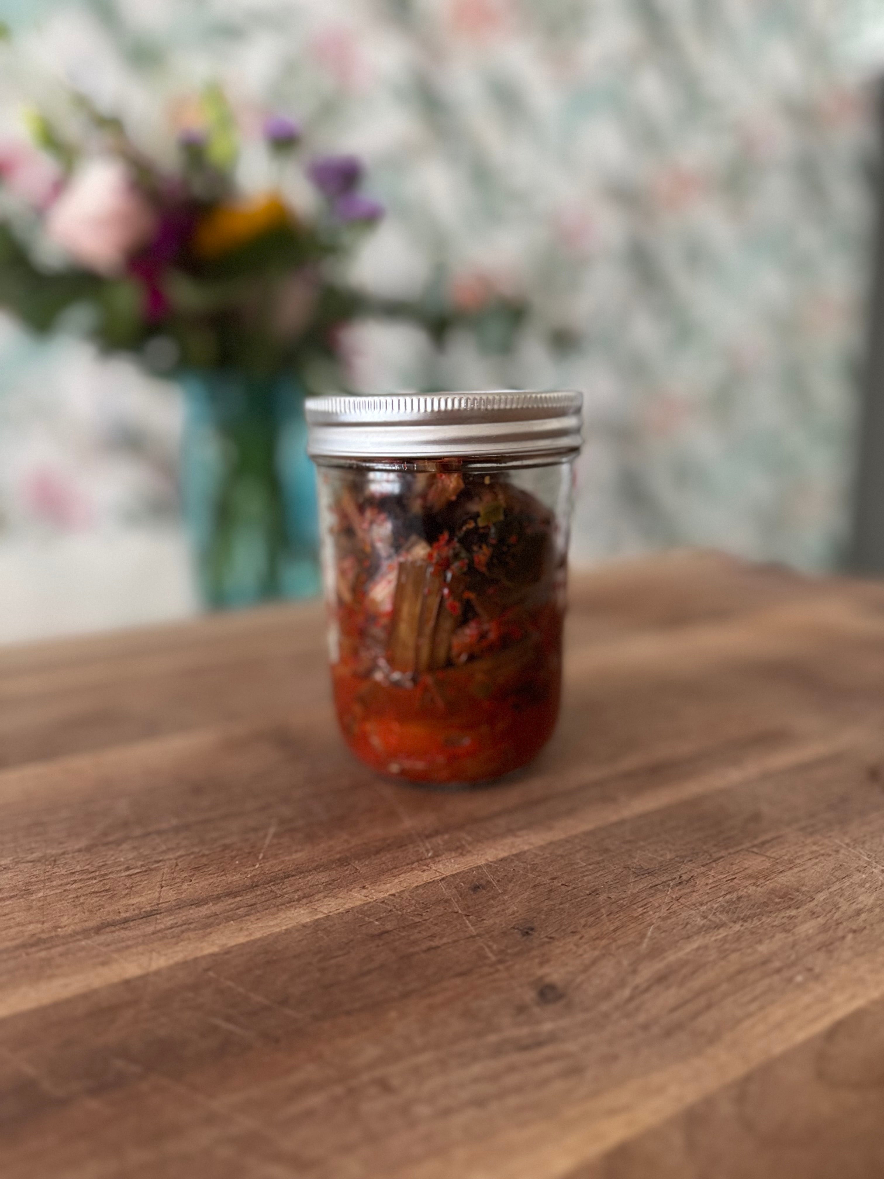 Swiss Chard Kimchi