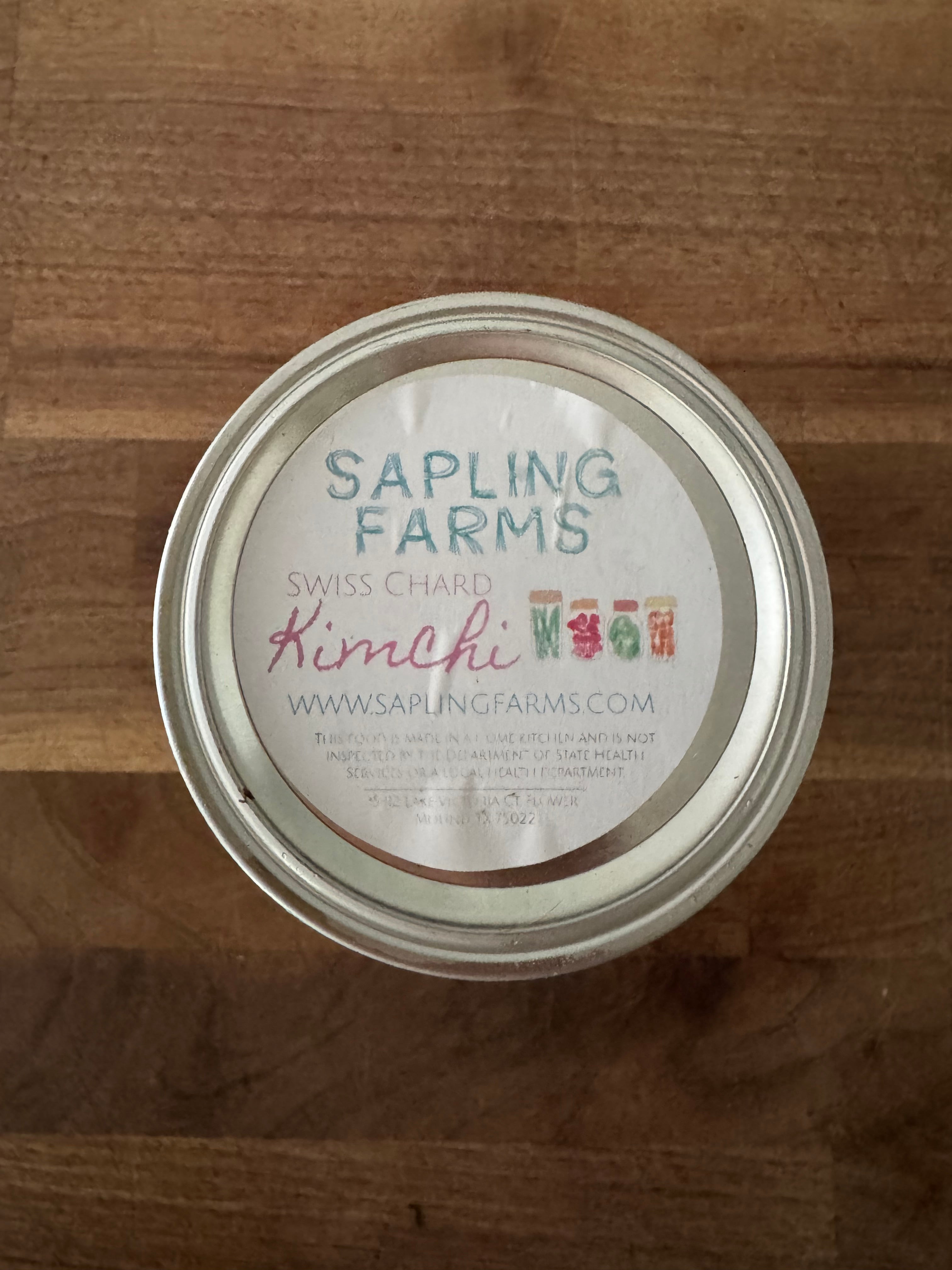 Swiss Chard Kimchi