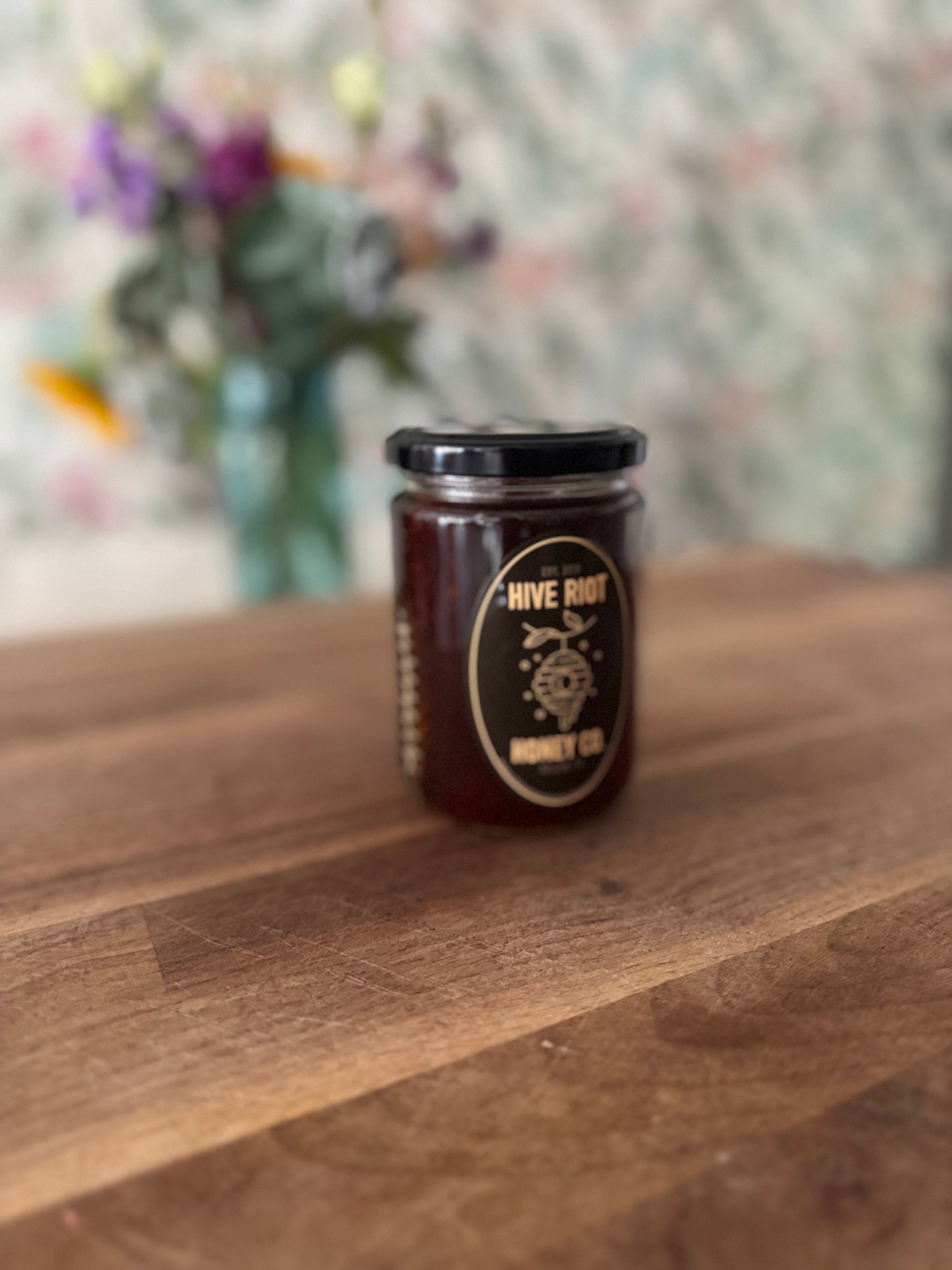 Hive-Built Honeycomb Jar