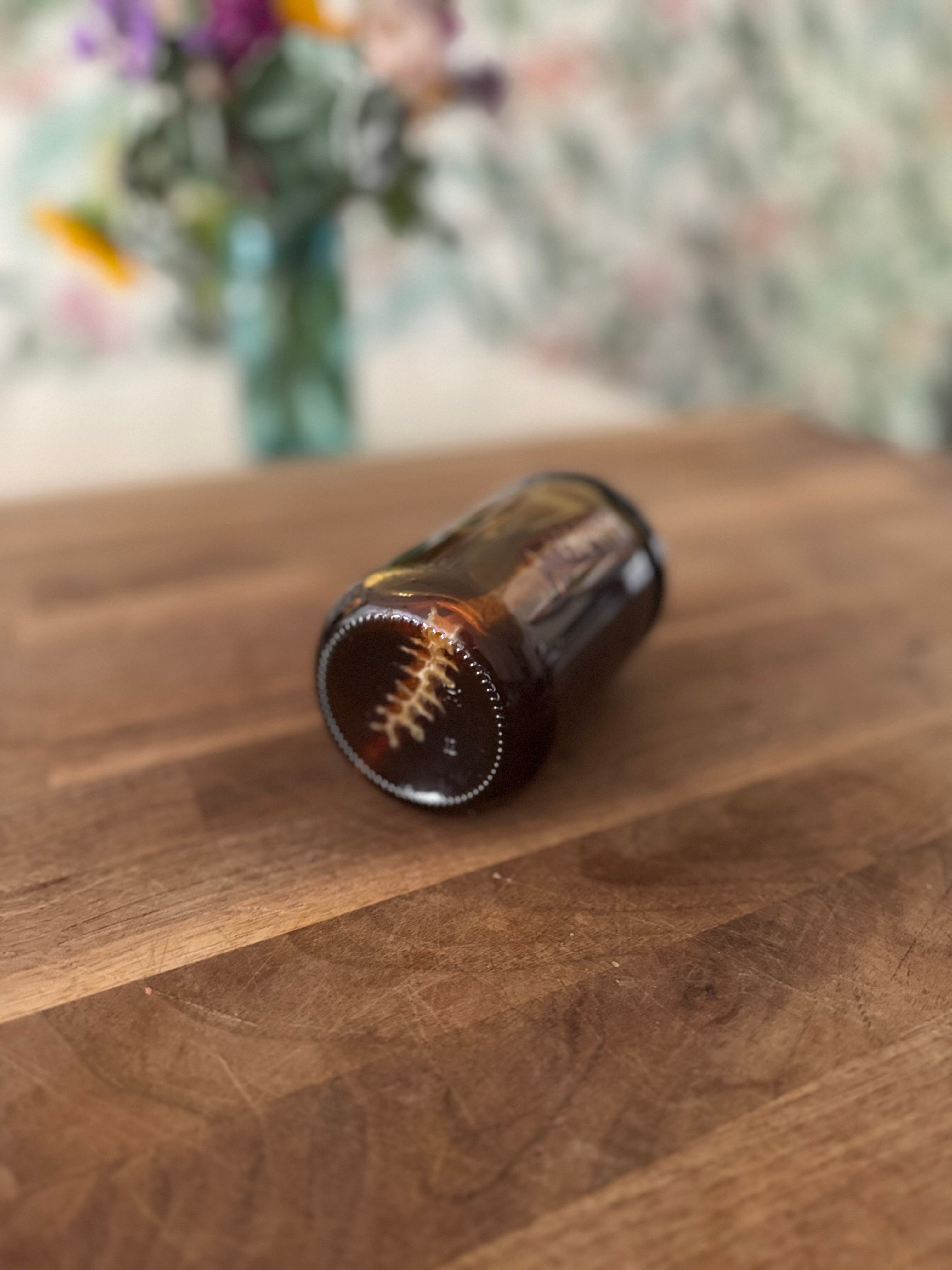 Hive-Built Honeycomb Jar