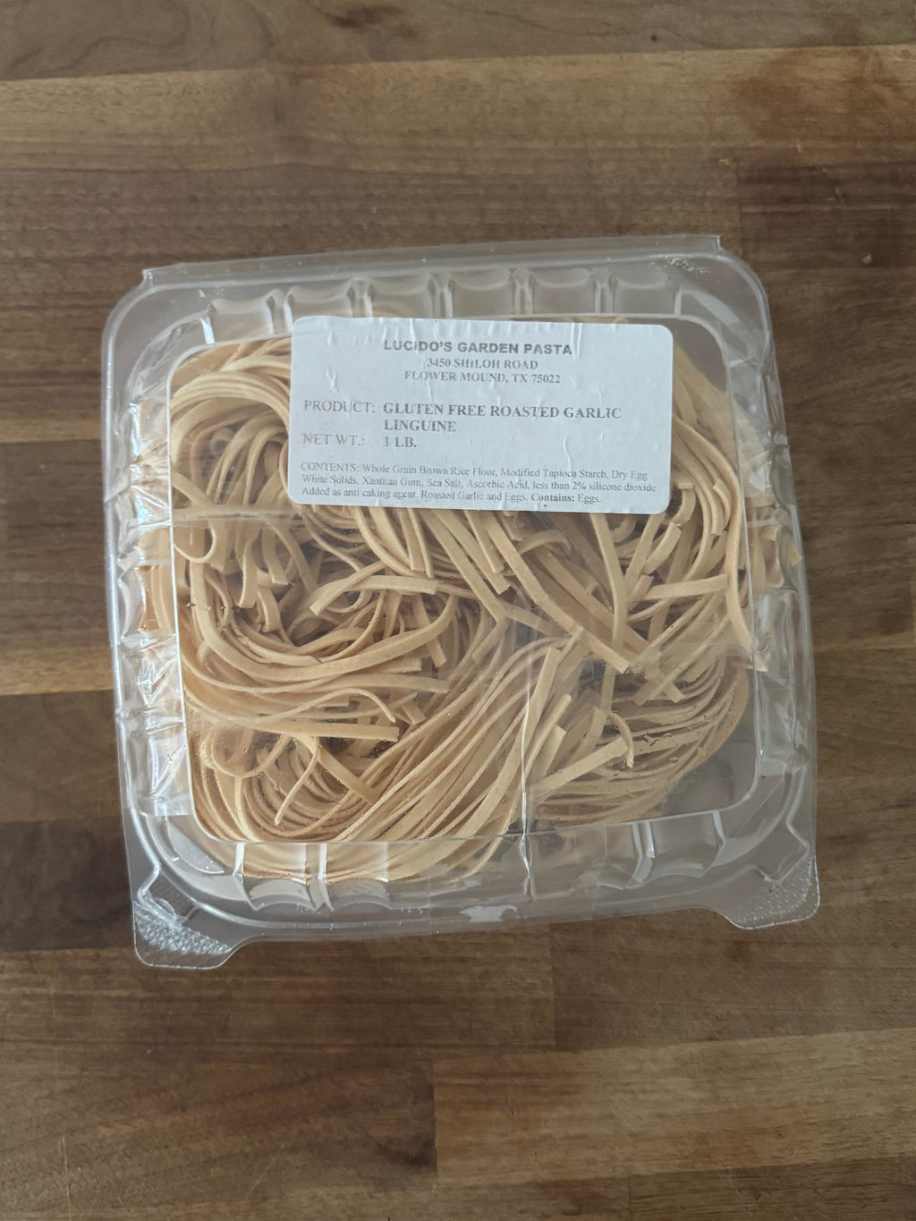 Gluten-Free Roasted Garlic Linguine (Dried, 1lb)