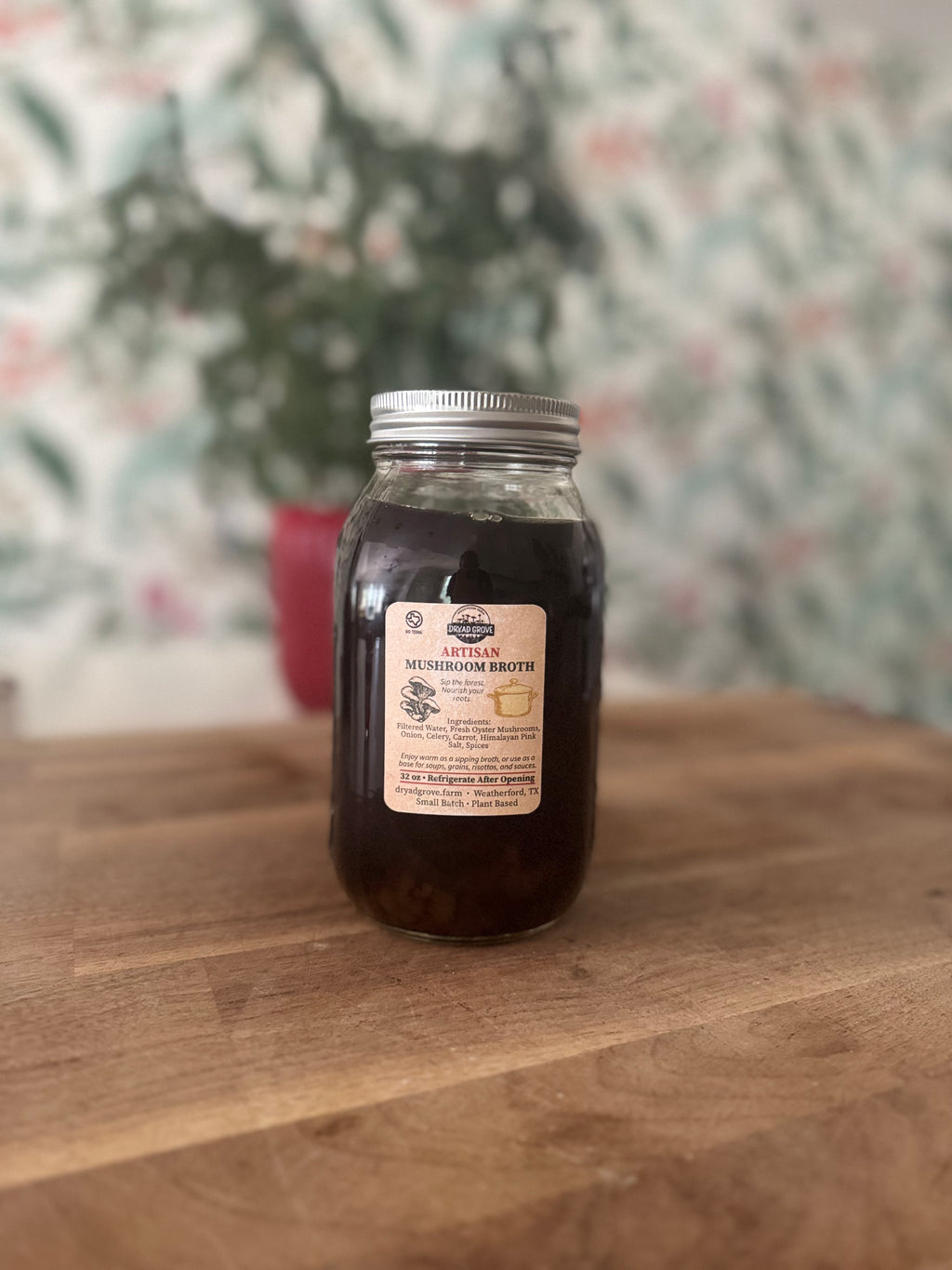 Mushroom Broth (16oz or 32oz)