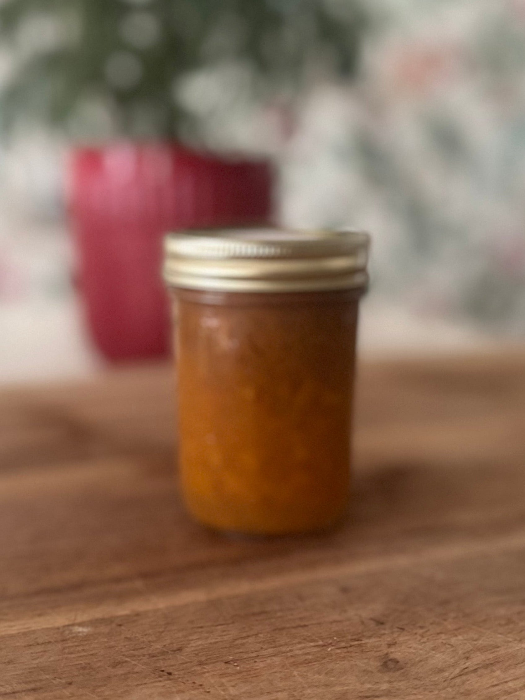 Rosemary Peach Jam (1/2 pint)