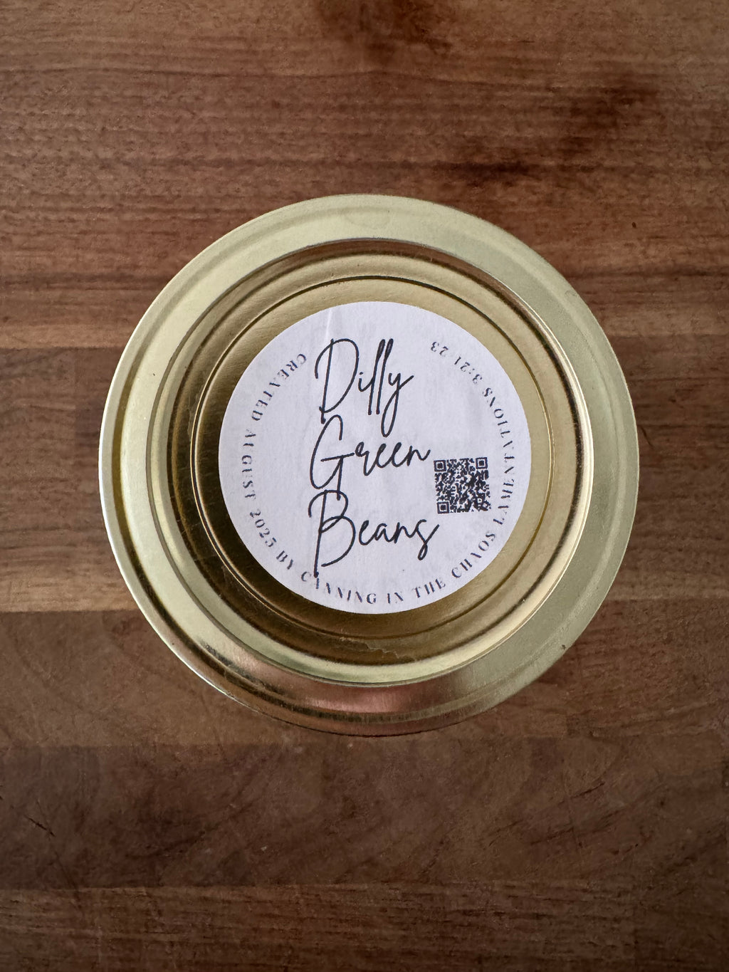 Dilly Green Beans (Pint)