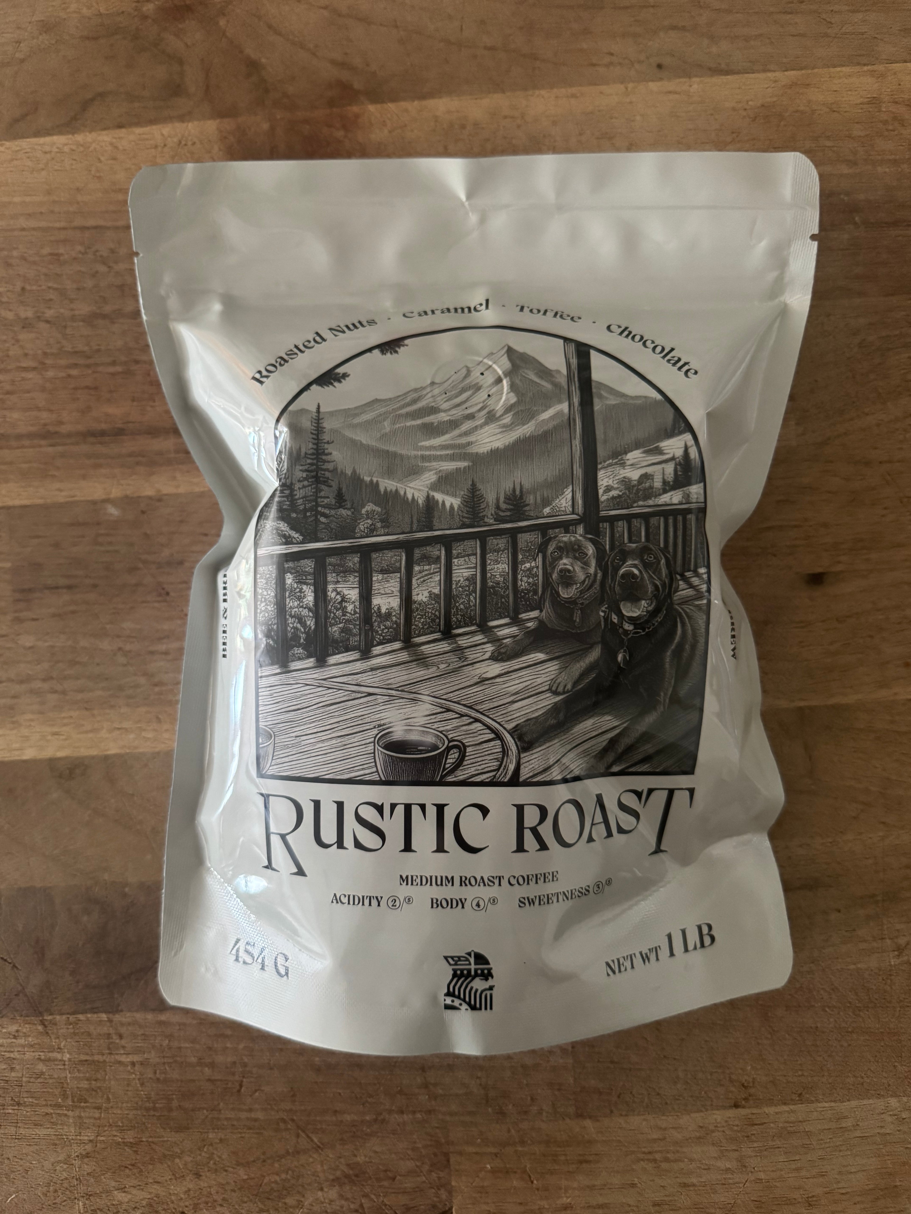Rustic Roast Coffee (1lb, Ground)
