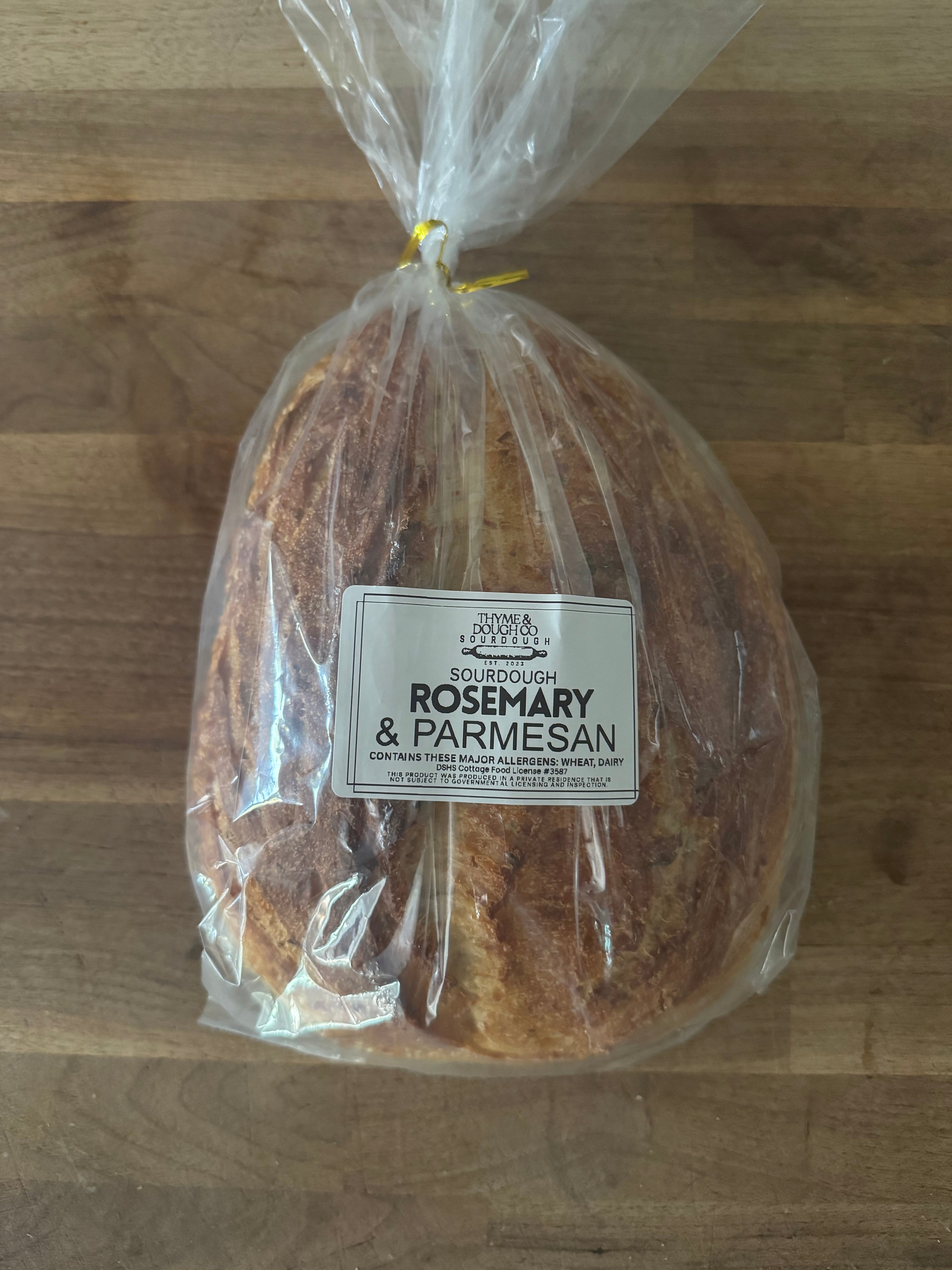 Rosemary & Parmesan Classic Sourdough