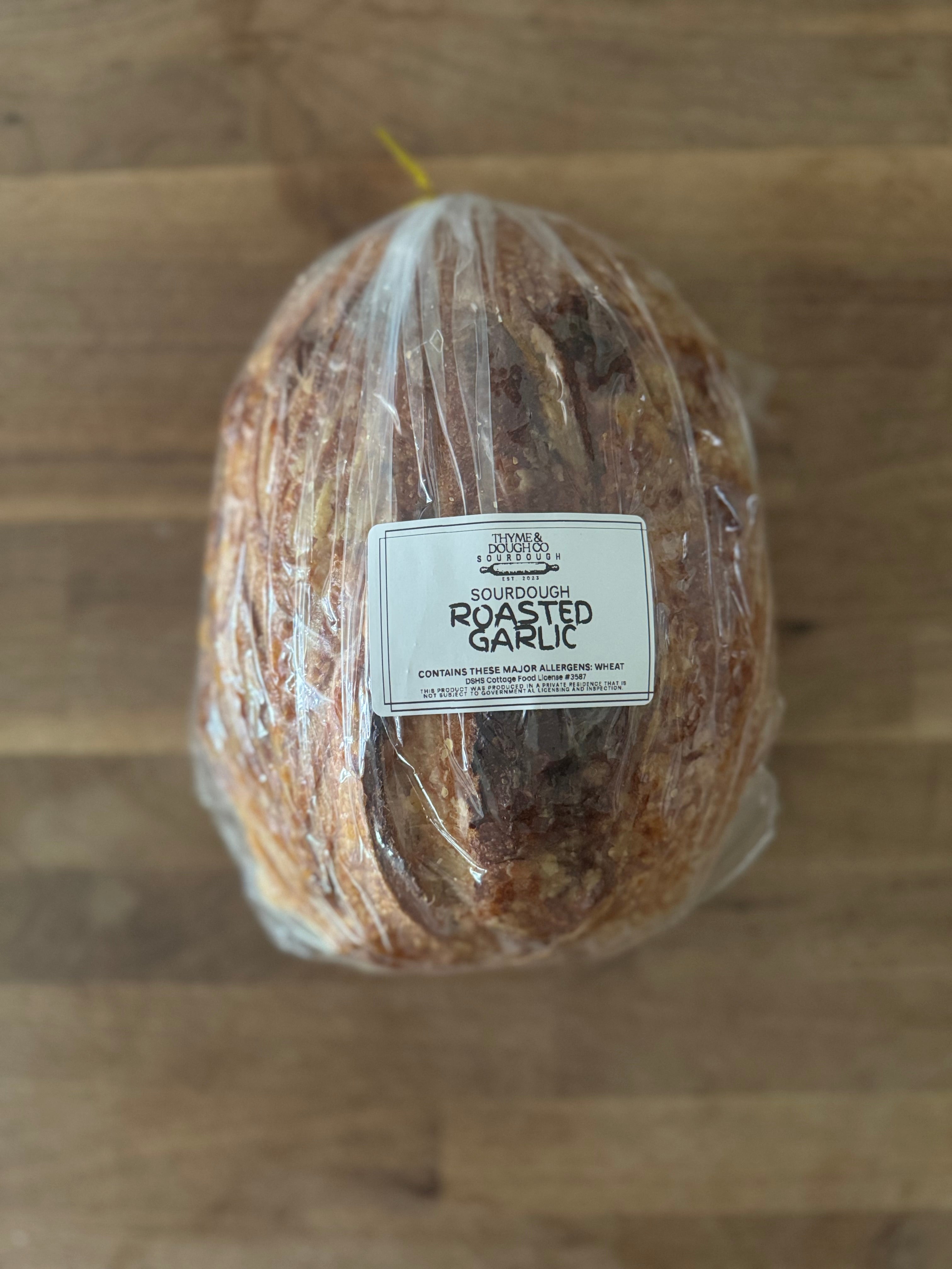 Roasted Garlic Classic Sourdough
