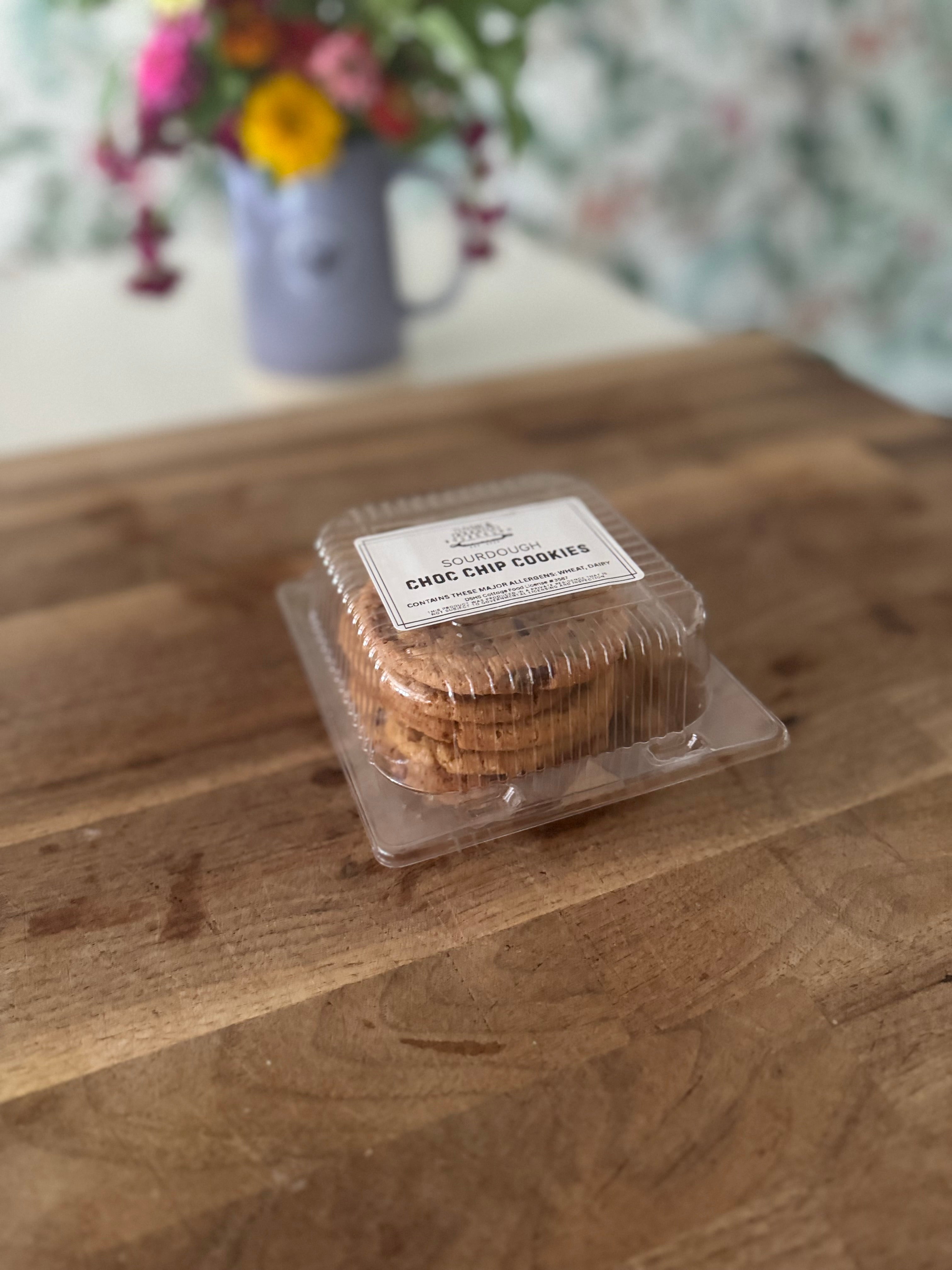 Salted Chocolate Sourdough Cookies (1/2 dozen)