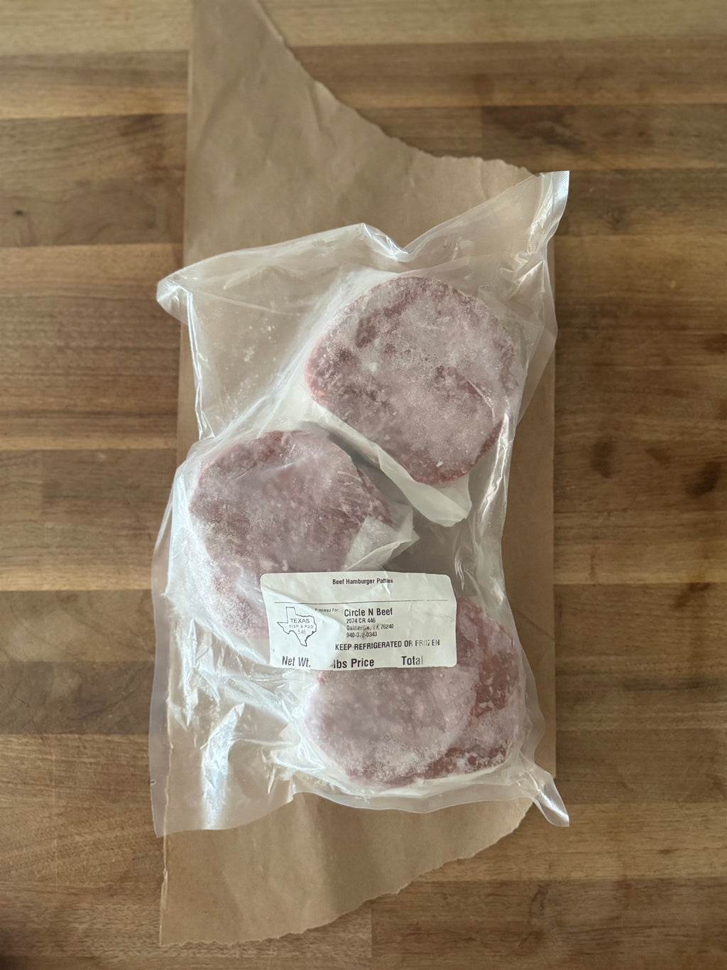 Lean Beef Patties, 9 total (Grass-fed, Grass-finished)
