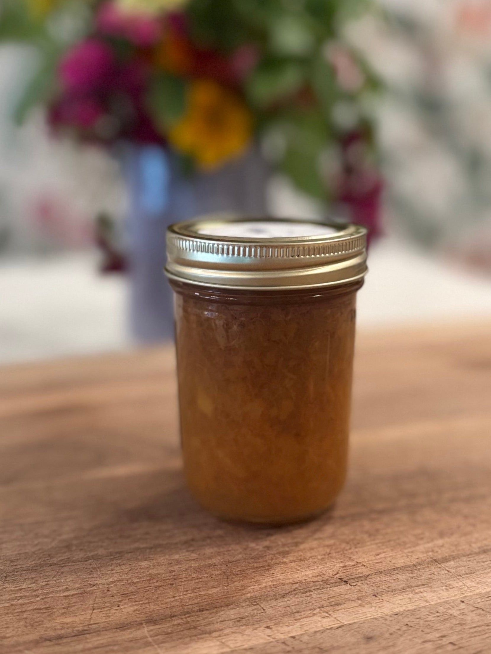 Rosemary Peach Jam (1/2 pint)