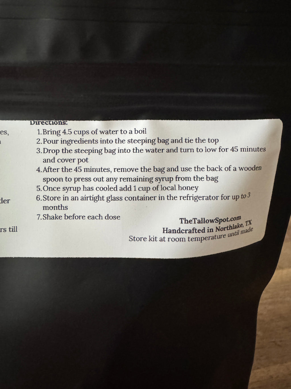 Elderberry Syrup Kit