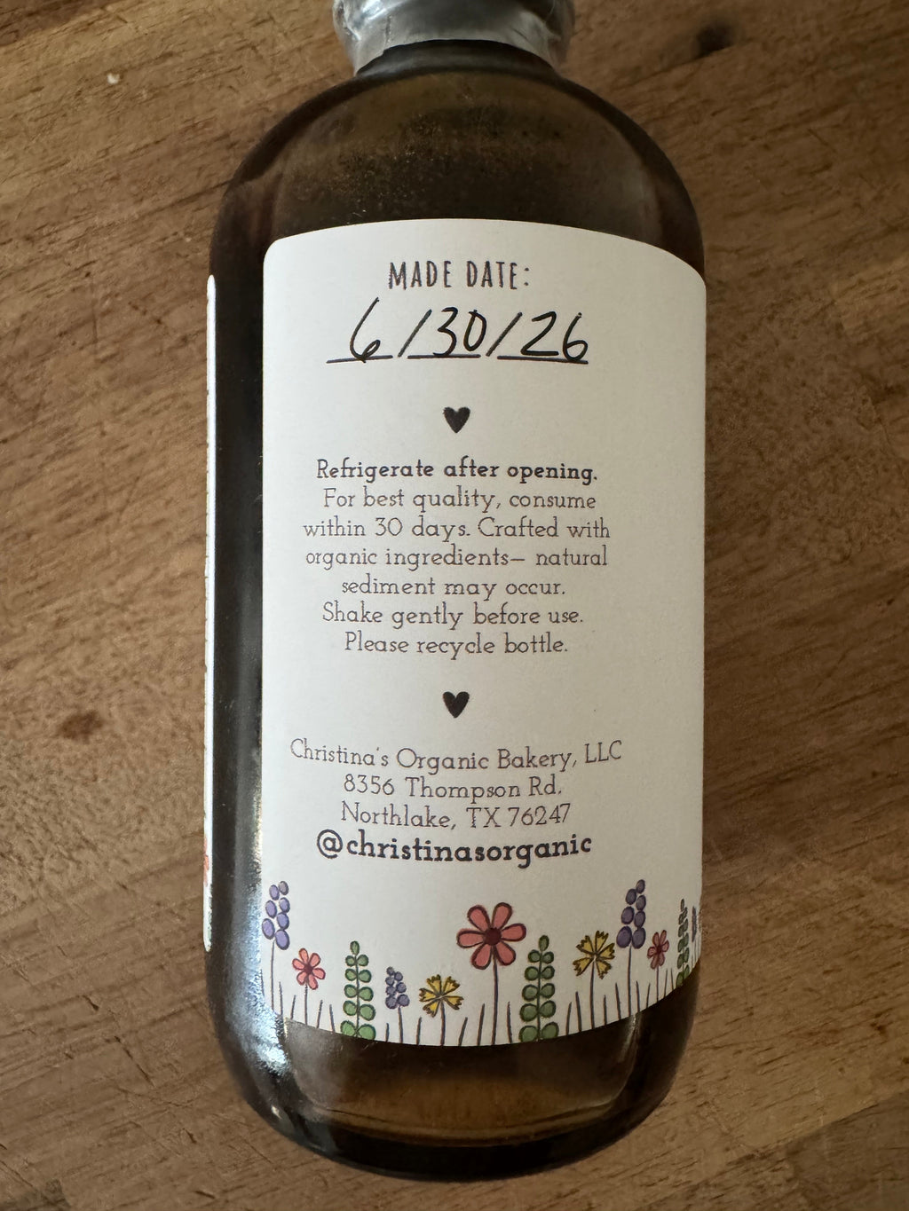 Pecan 2:1 Syrup (organic ingredients)