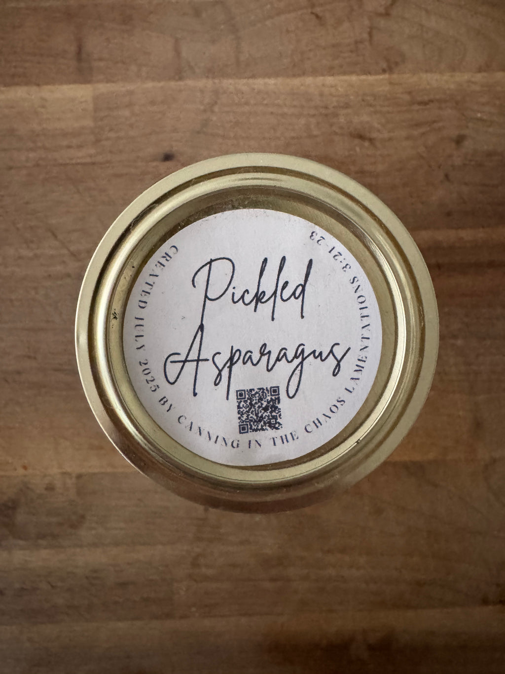 Pickled Asparagus