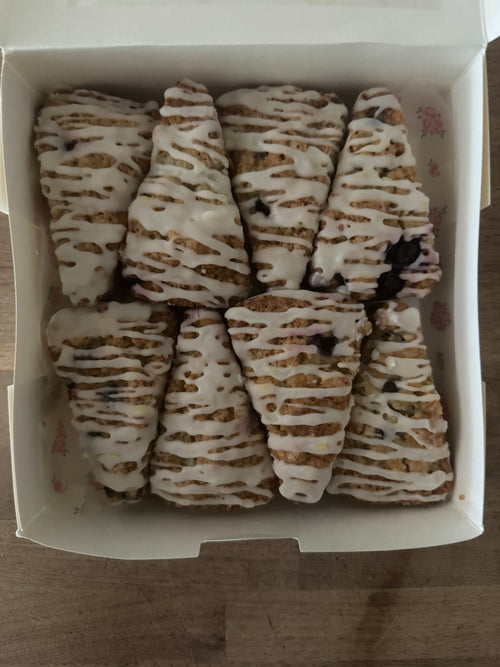Blueberry Lemon Scones (8-pack)