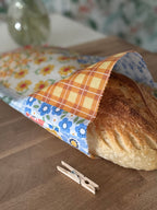 Beeswax Bread Bag (Quilted Pattern)