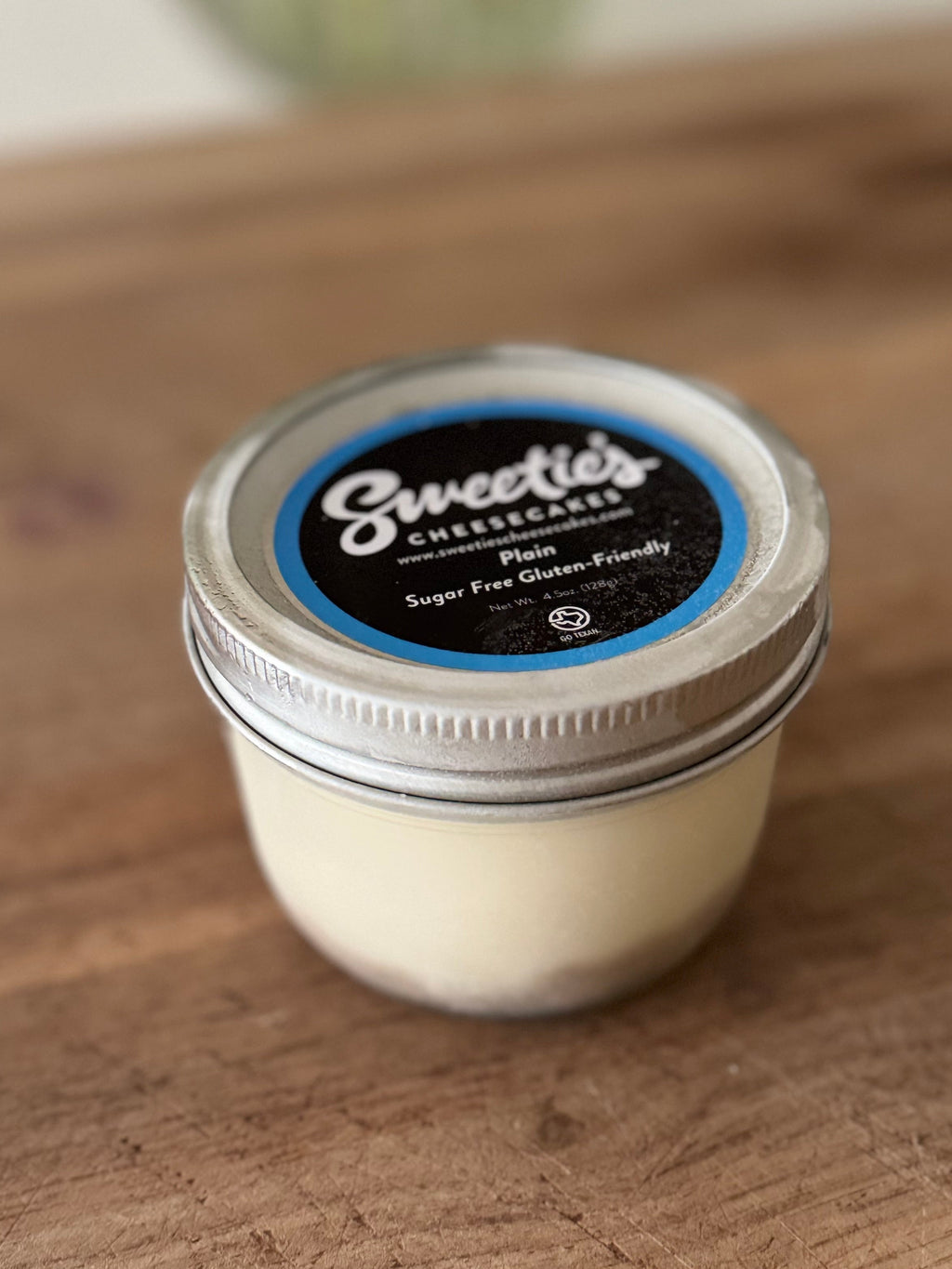 Plain Cheesecake Jar (Sugar-Free & Gluten-Free)