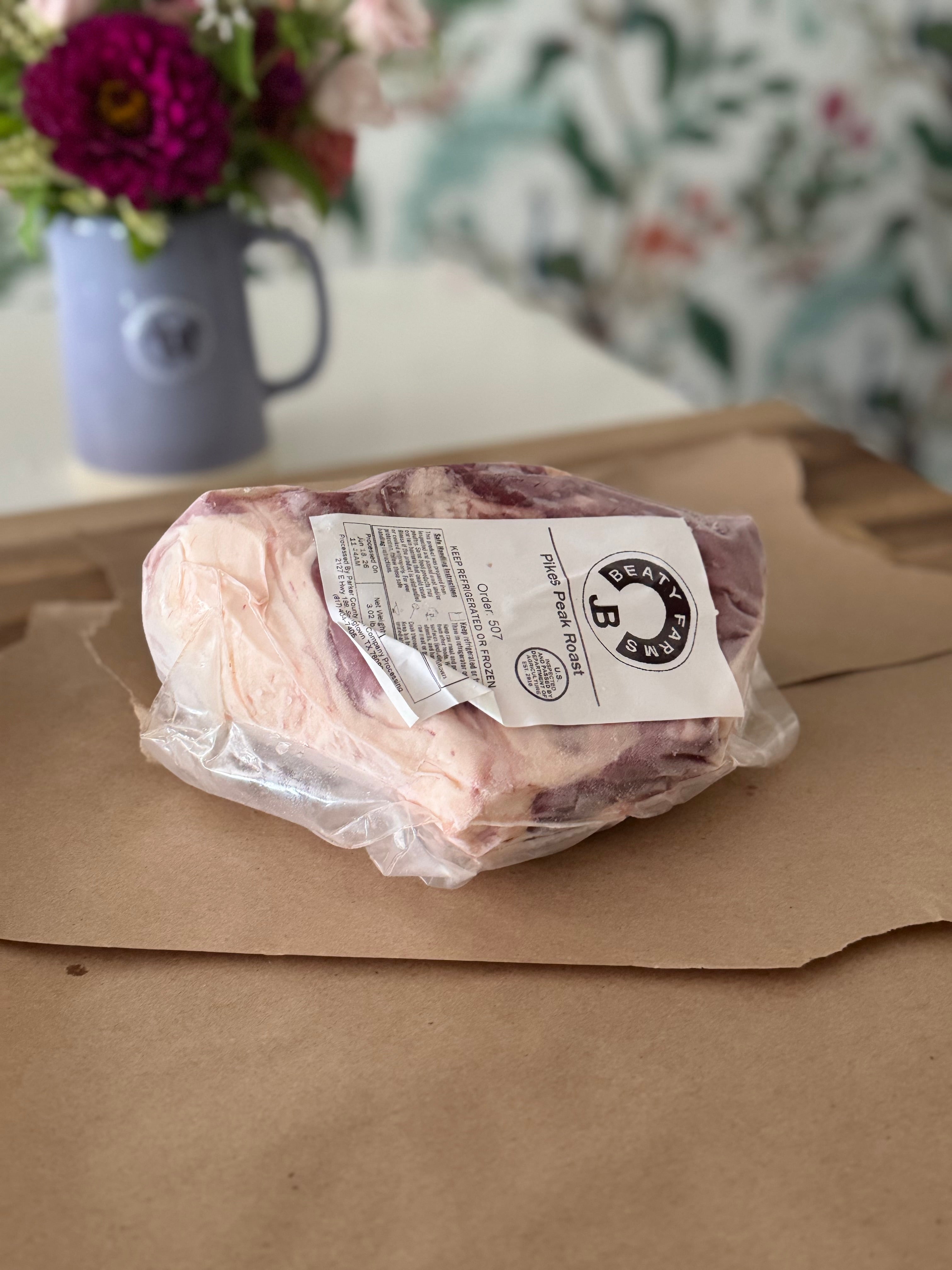 Pikes Peak Roast (~3–3.1lb)
