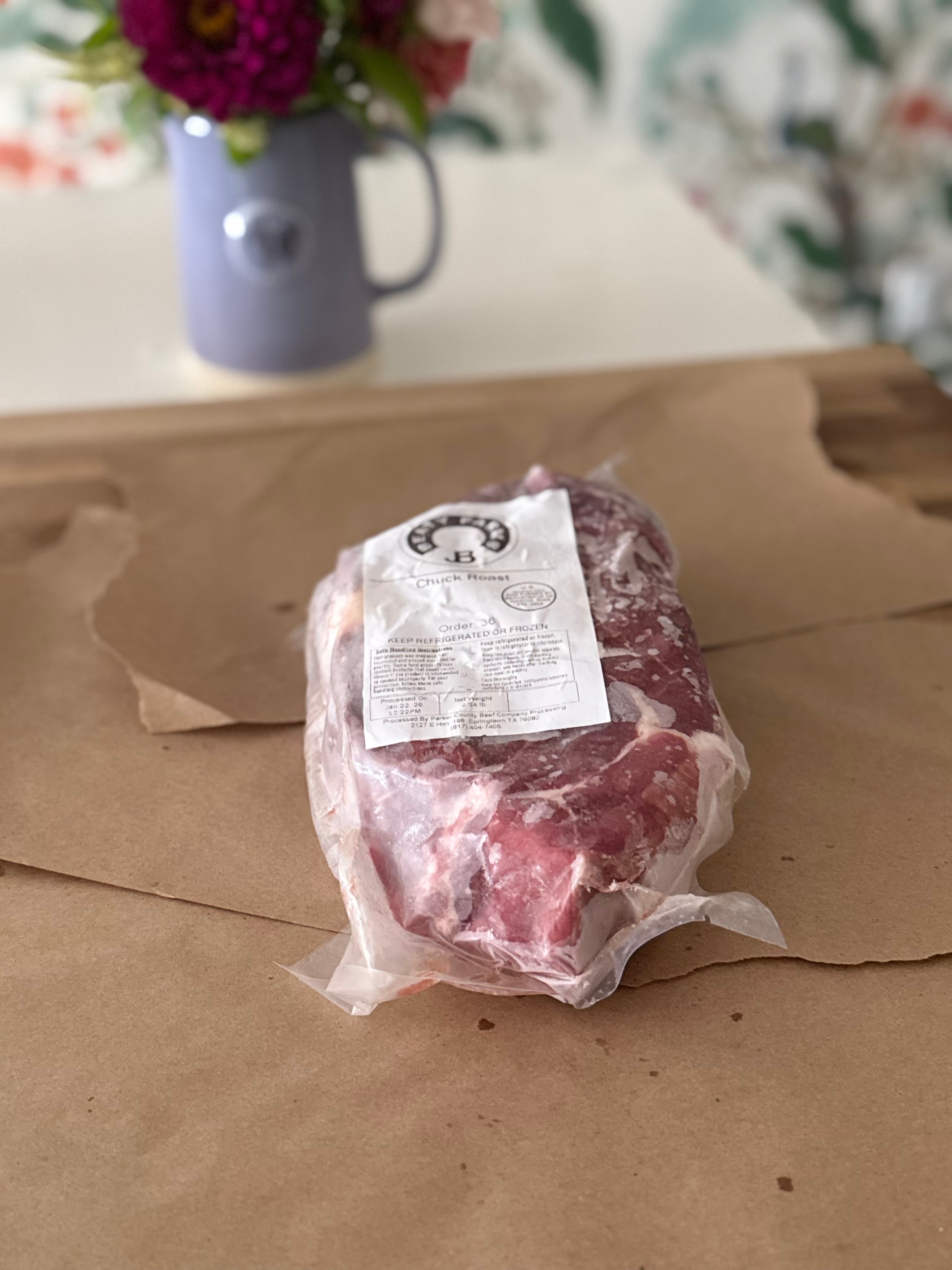 Boneless Chuck Roast (~2.50–2.57lb)
