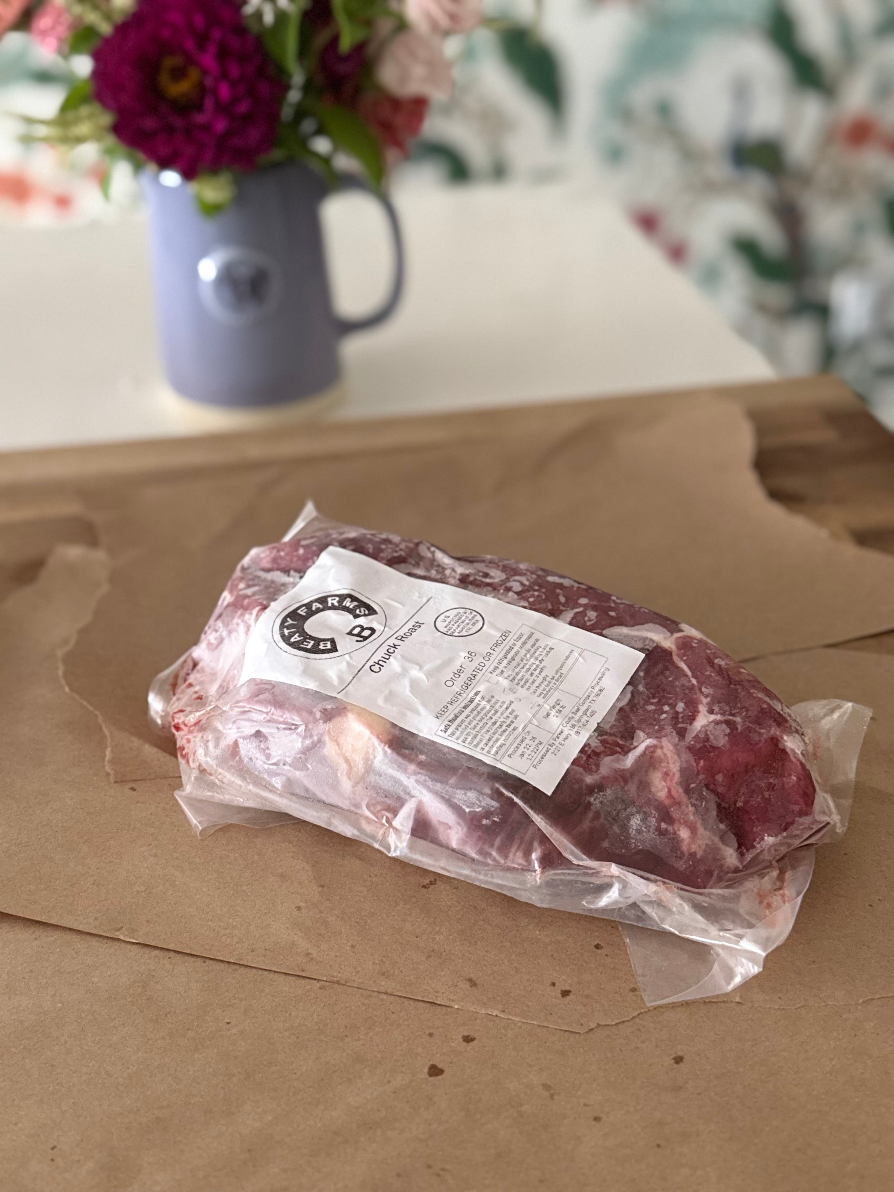 Boneless Chuck Roast (~2.50–2.57lb)