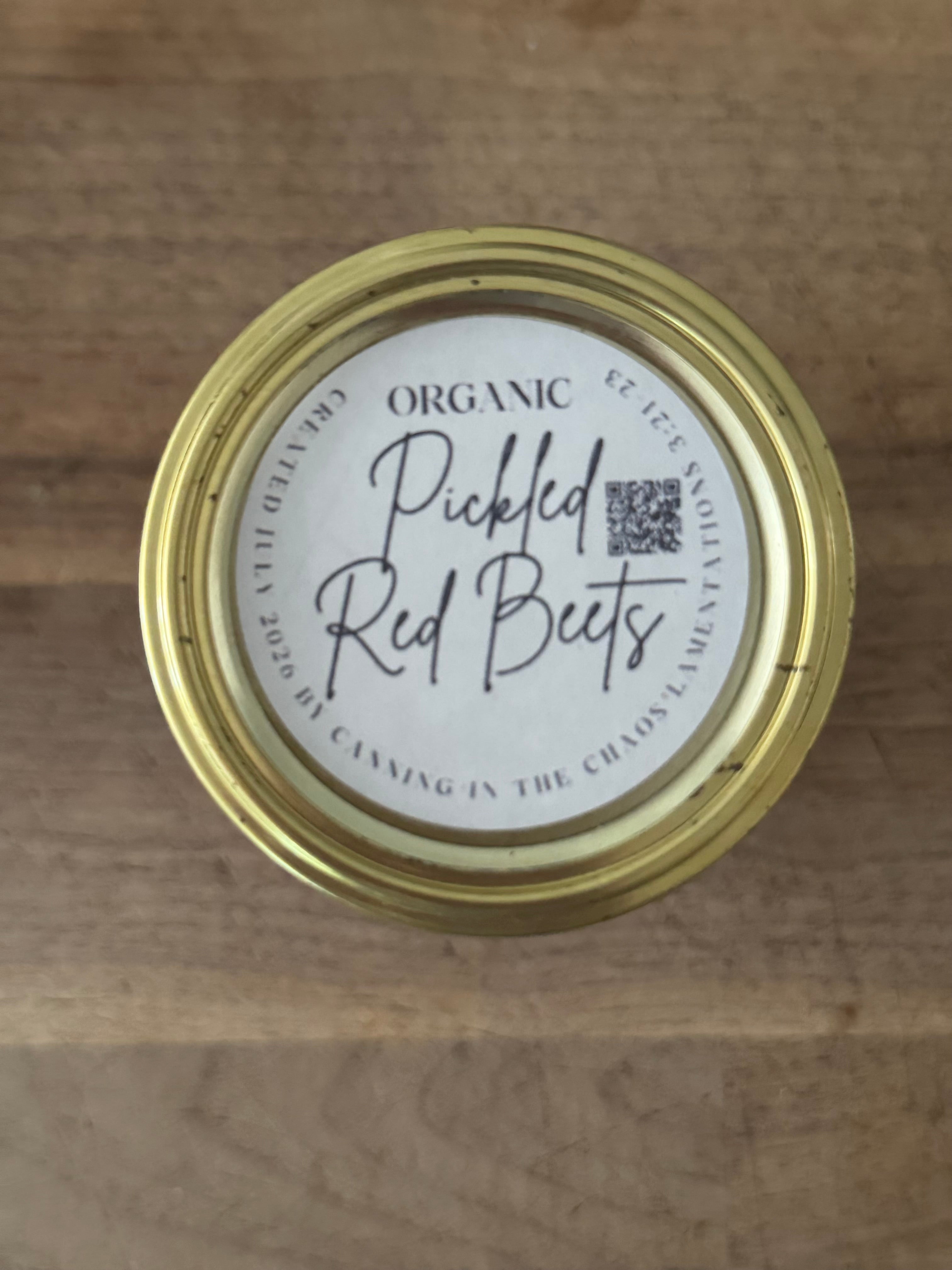 Pickled Red Beets - Organic (pint)