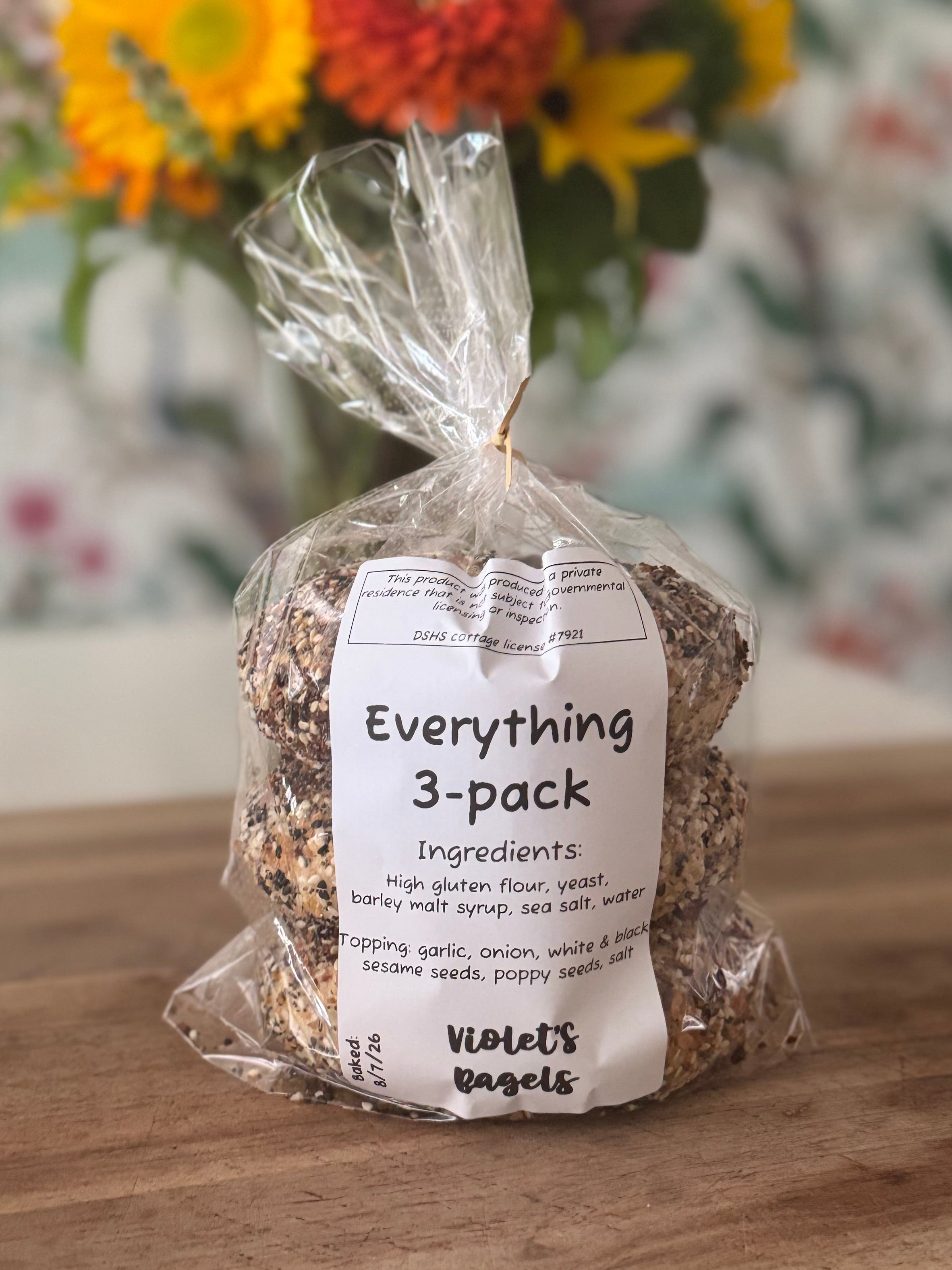 Original Bagels: Everything (3pk)