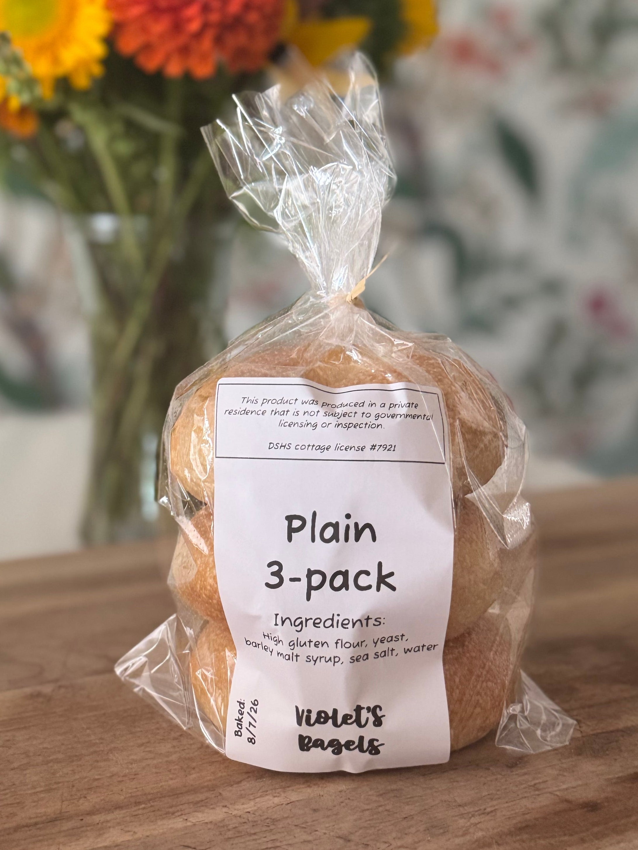 Original Bagels: Plain (3pk)