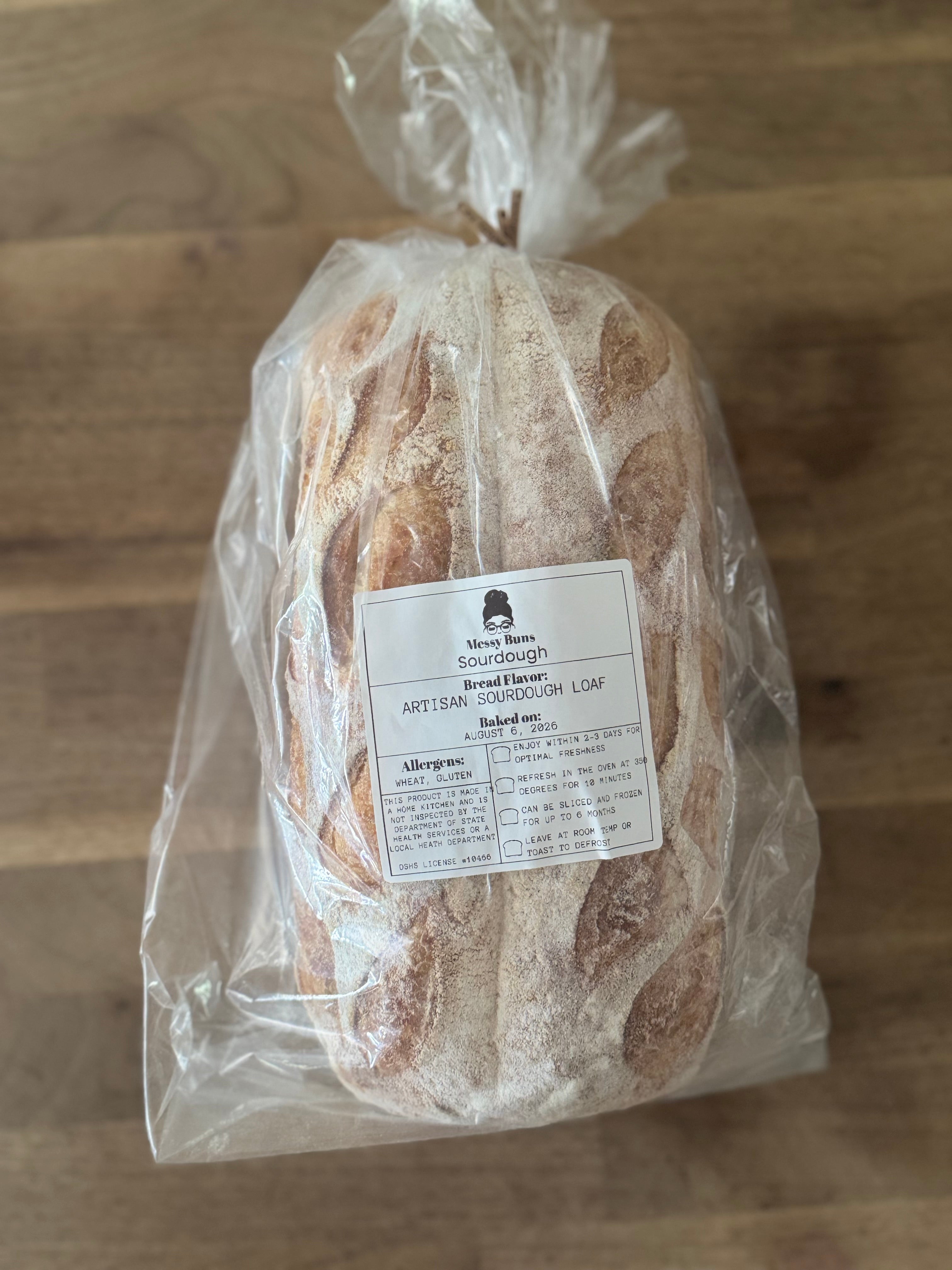 Artisan Sourdough Loaf