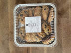 Dark Chocolate Sea Salt Sourdough Cookies