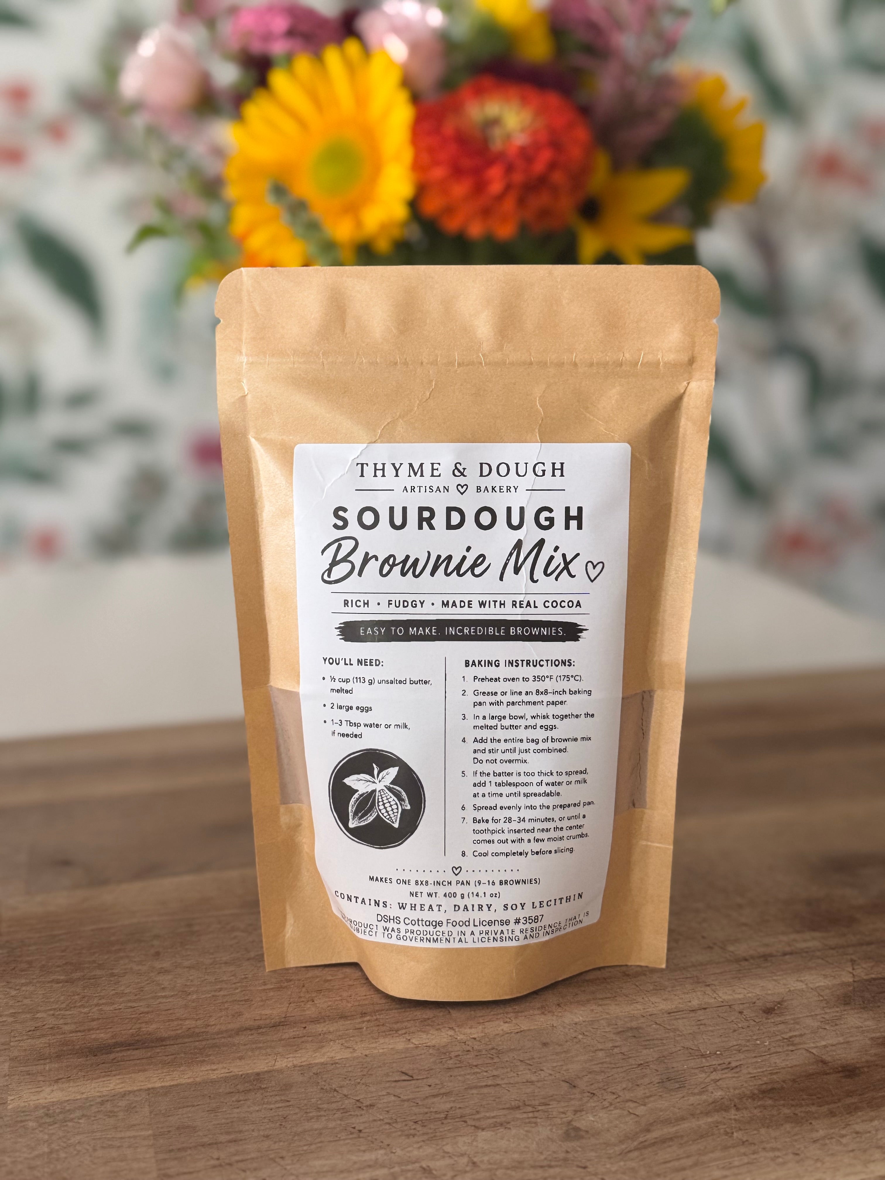 Sourdough Brownie Mix