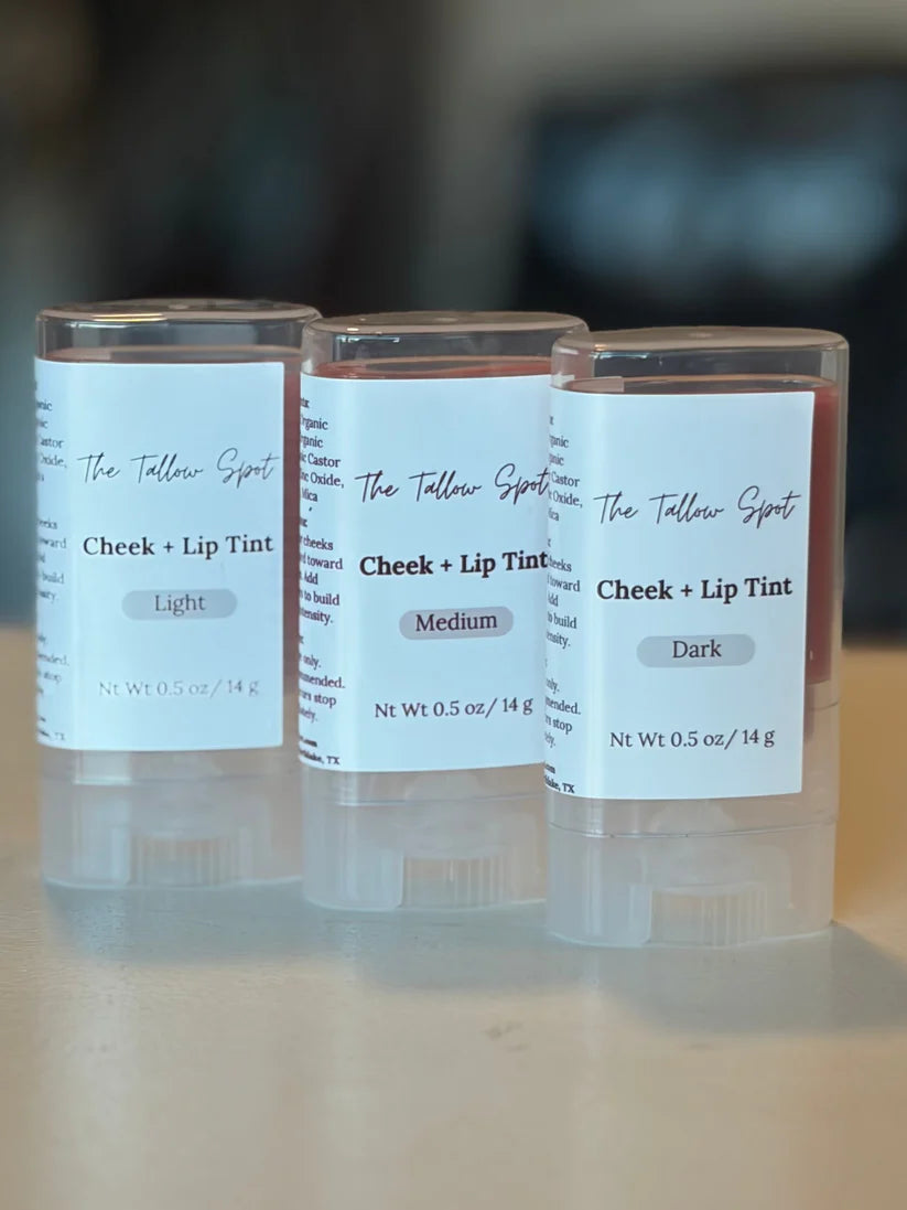 Cheek & Lip Tallow Tint (Choose Shade)