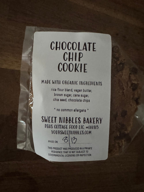 Allergen-Friendly Chocolate Chip Cookies
