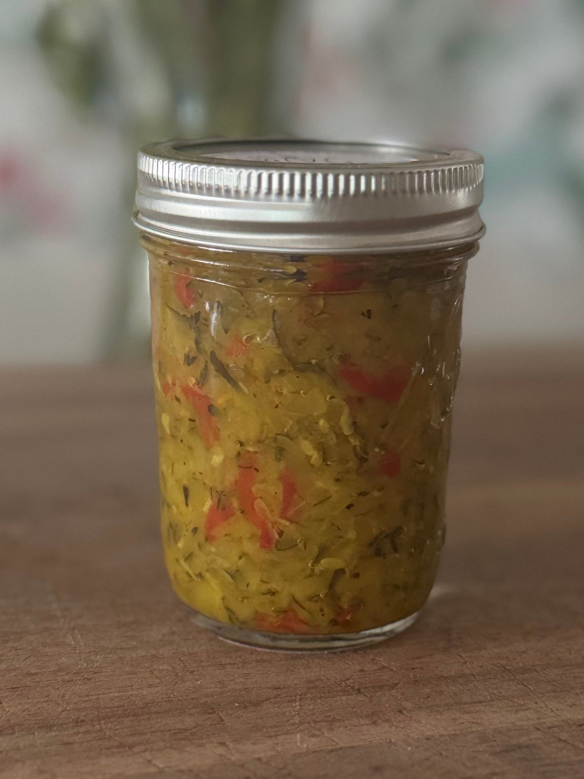 Sweet Zucchini Relish (1/2 pint)